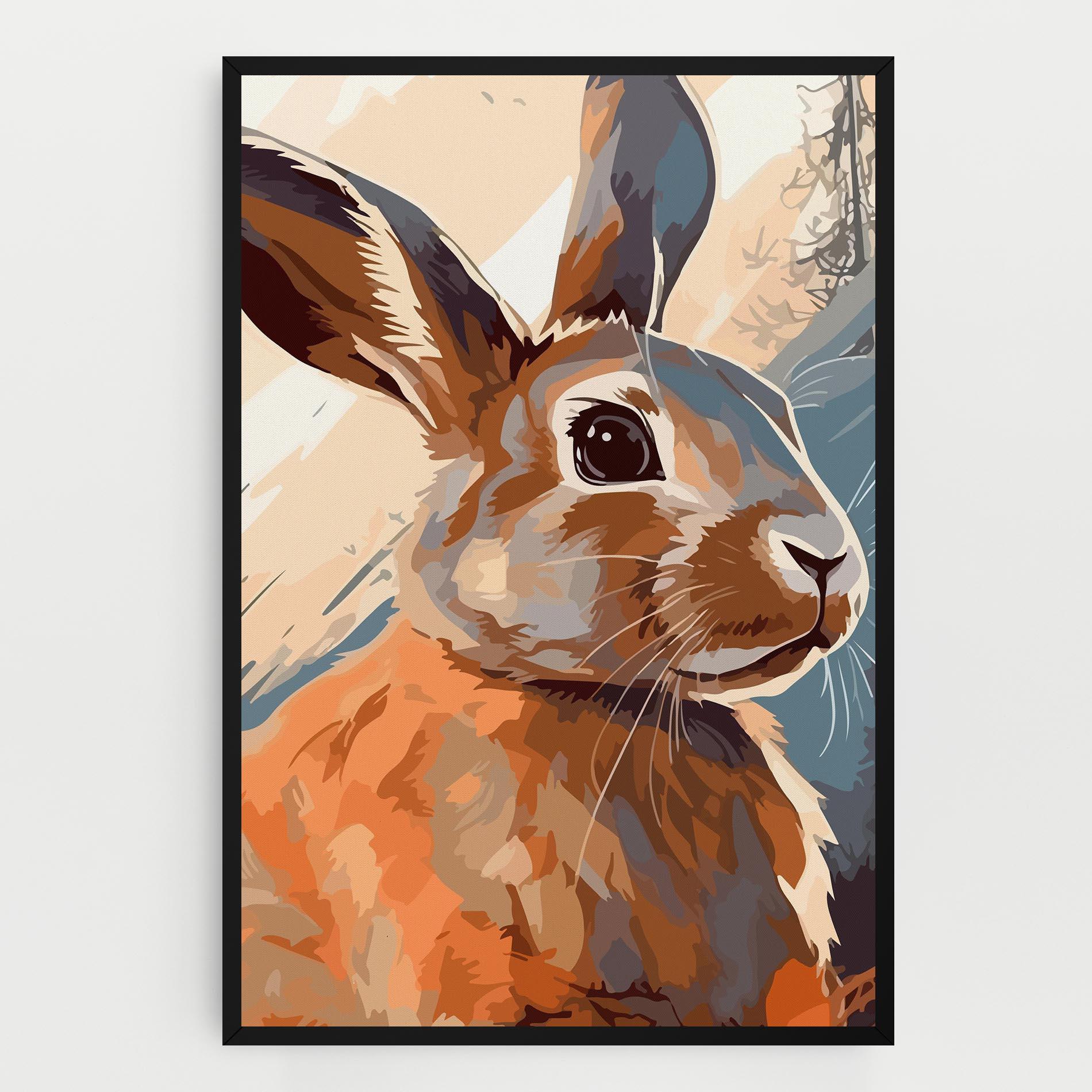 Tablou Canvas Anime Rabbit mockup 0