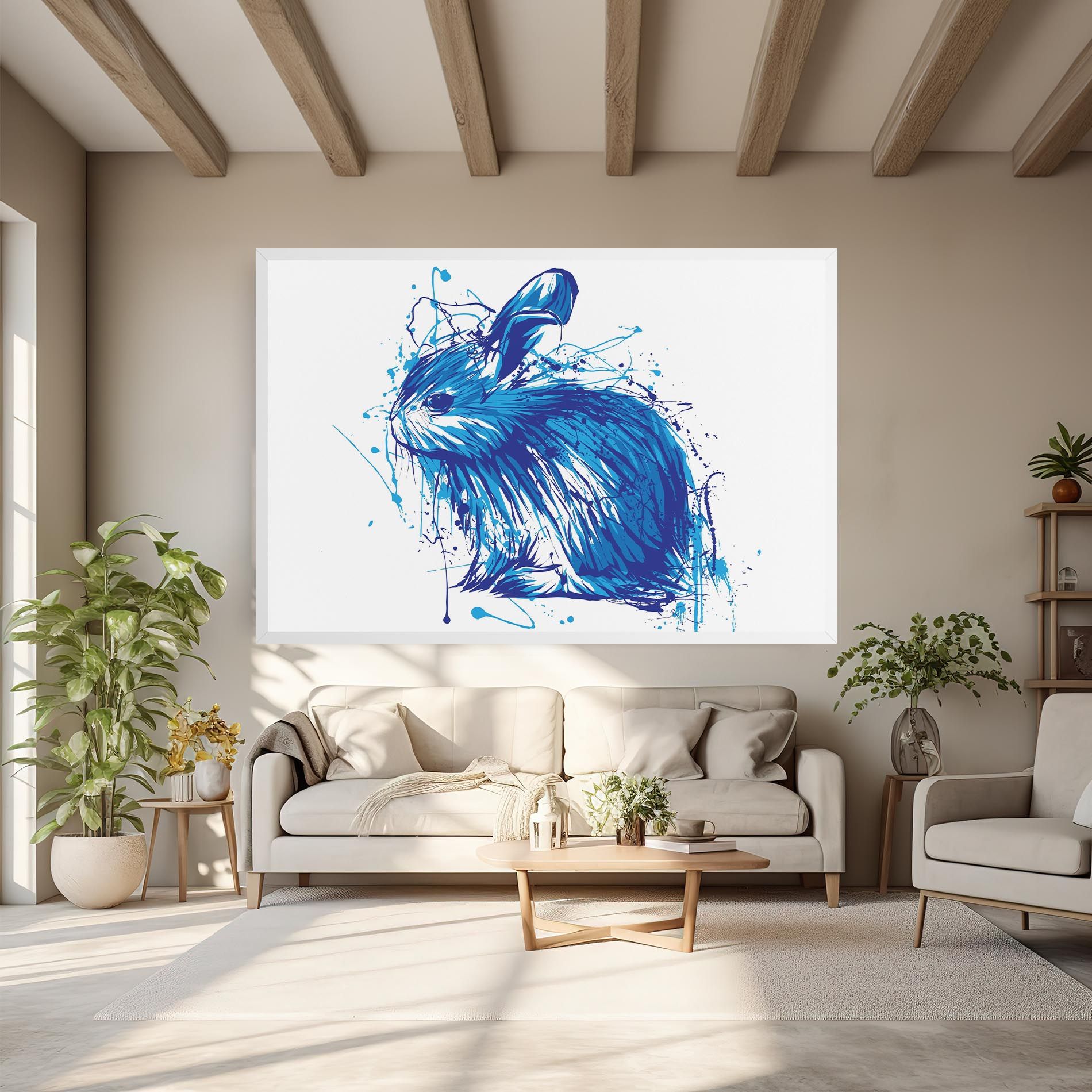 Blue Bunny mockup 6