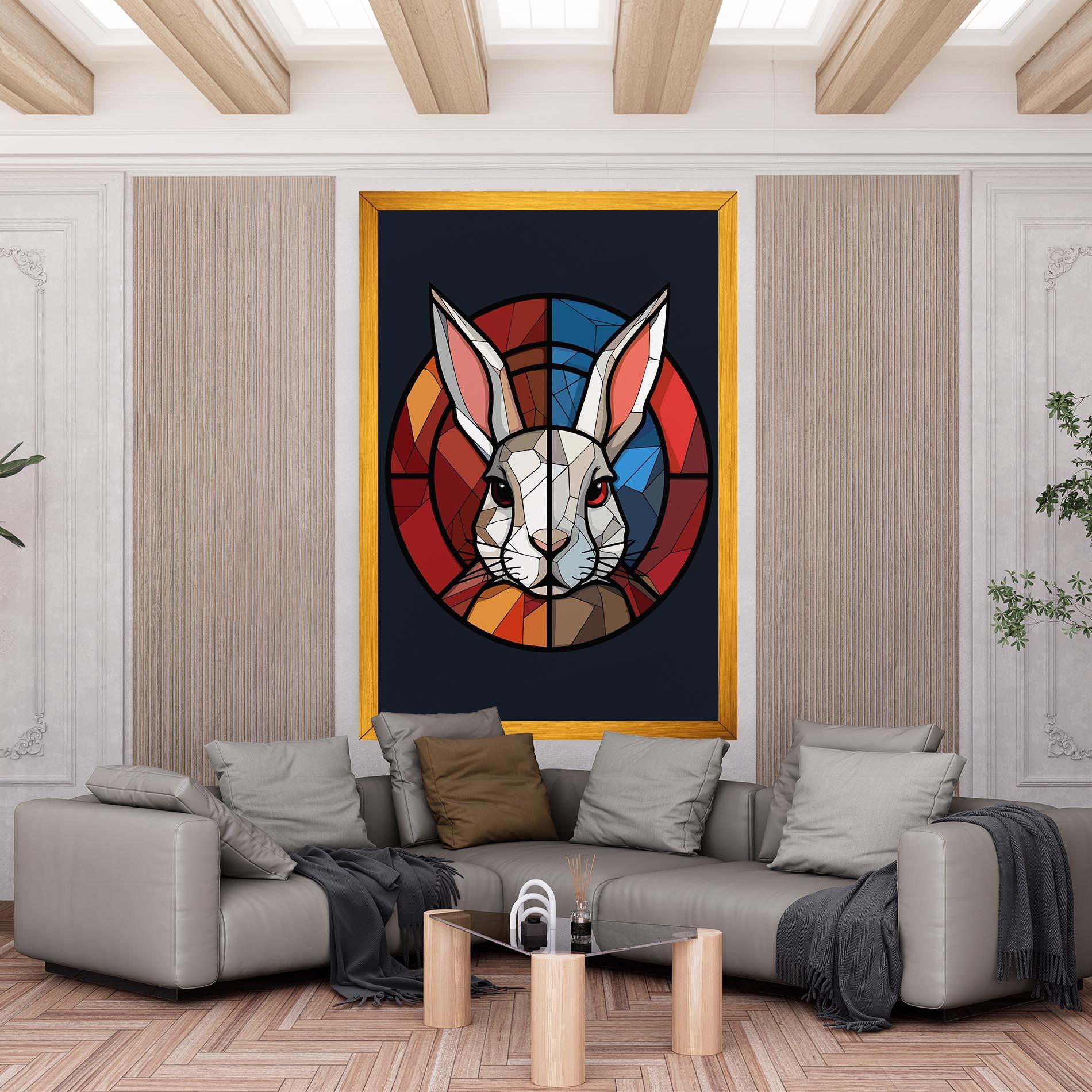 Tablou Canvas Bunny mockup 6