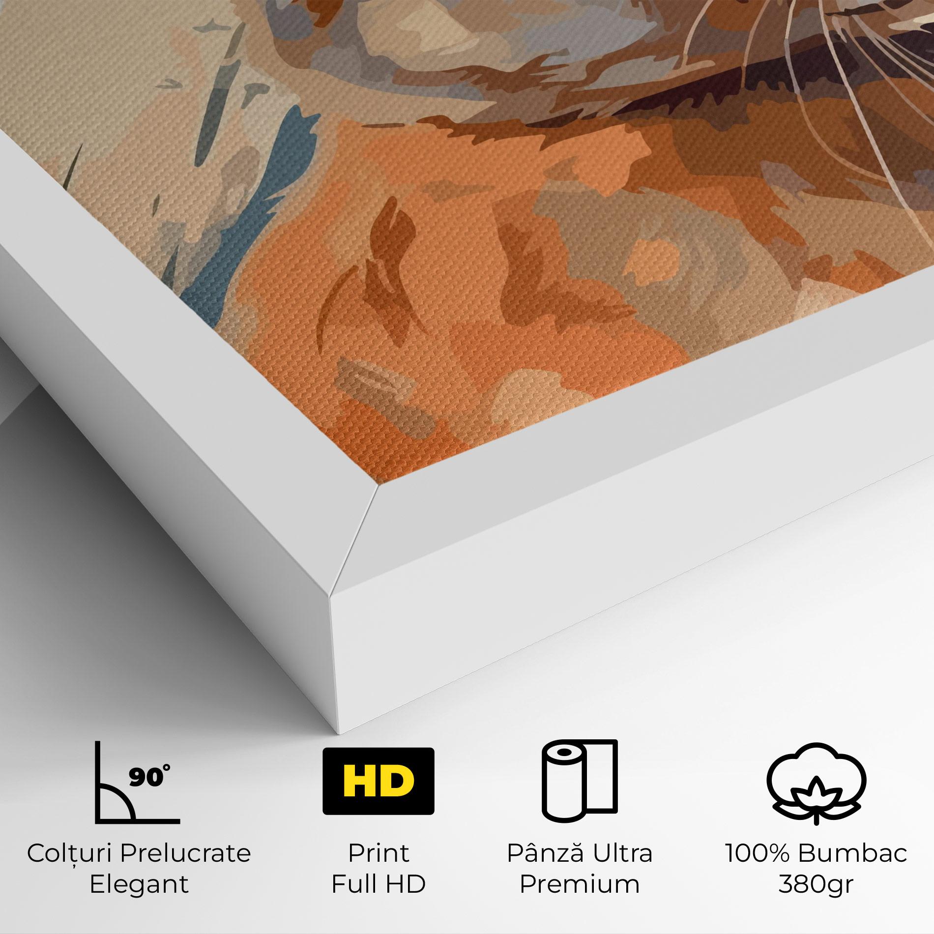 Tablou Canvas Anime Rabbit mockup 4