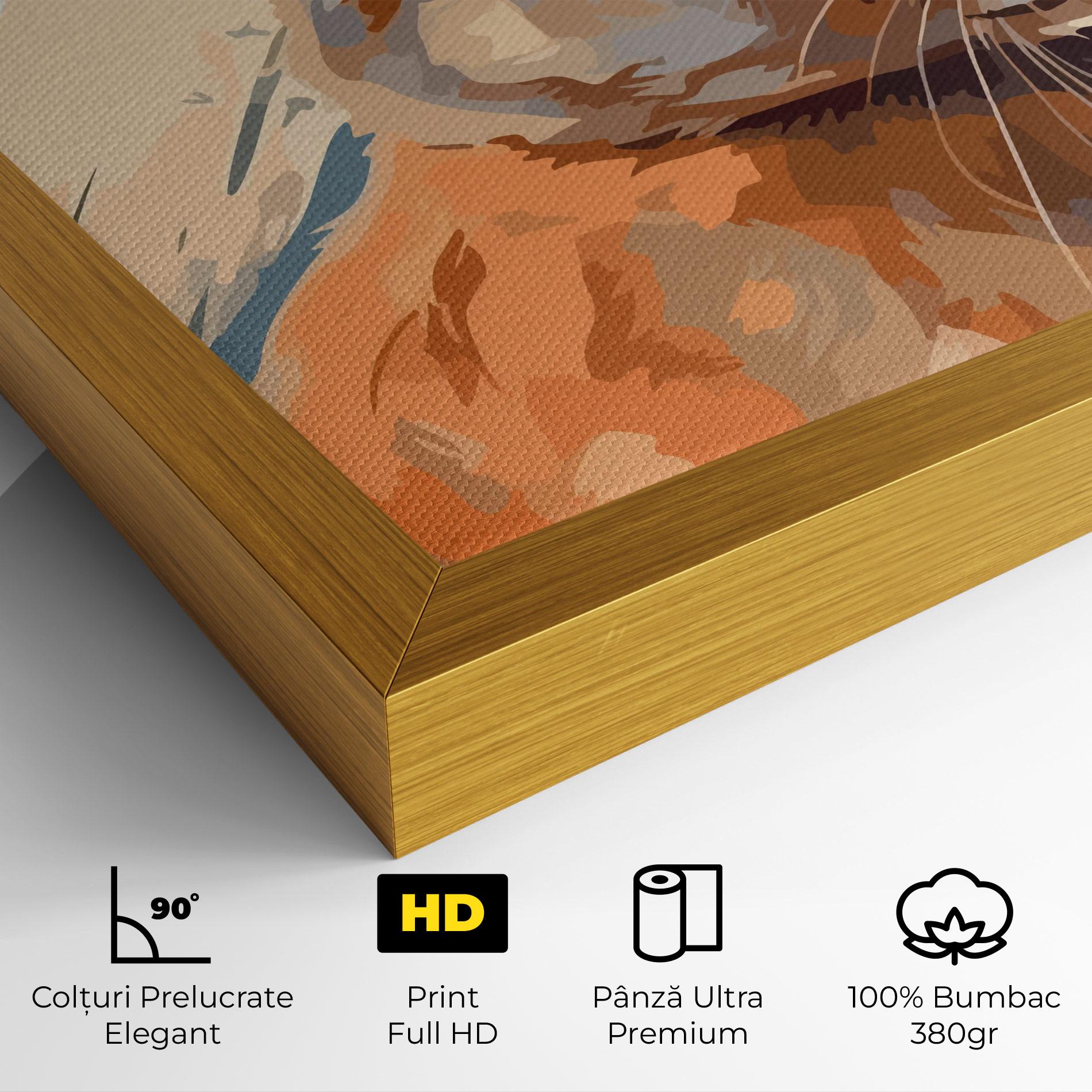 Tablou Canvas Anime Rabbit mockup 4