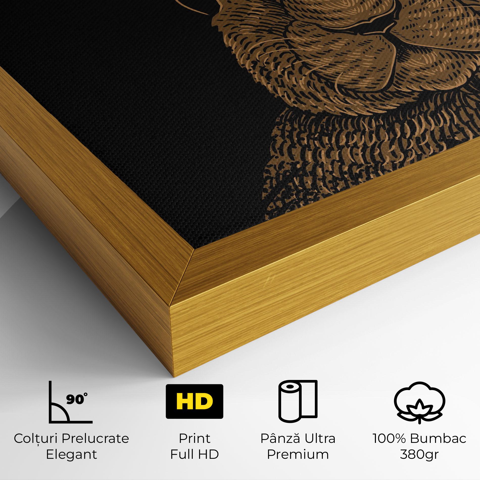 Tablou Canvas Brown Bunny mockup 4