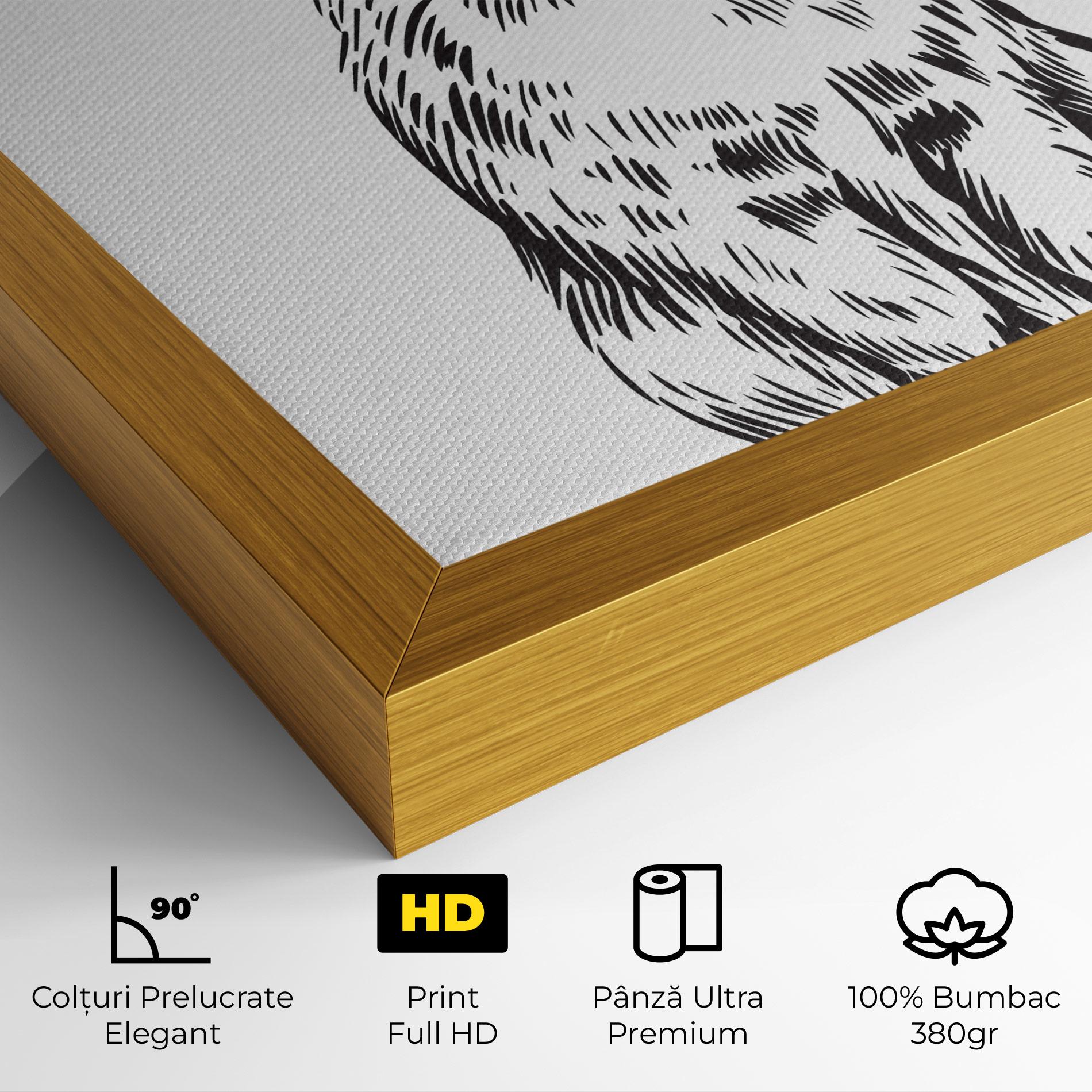 Tablou Canvas Cute Bunny mockup 4