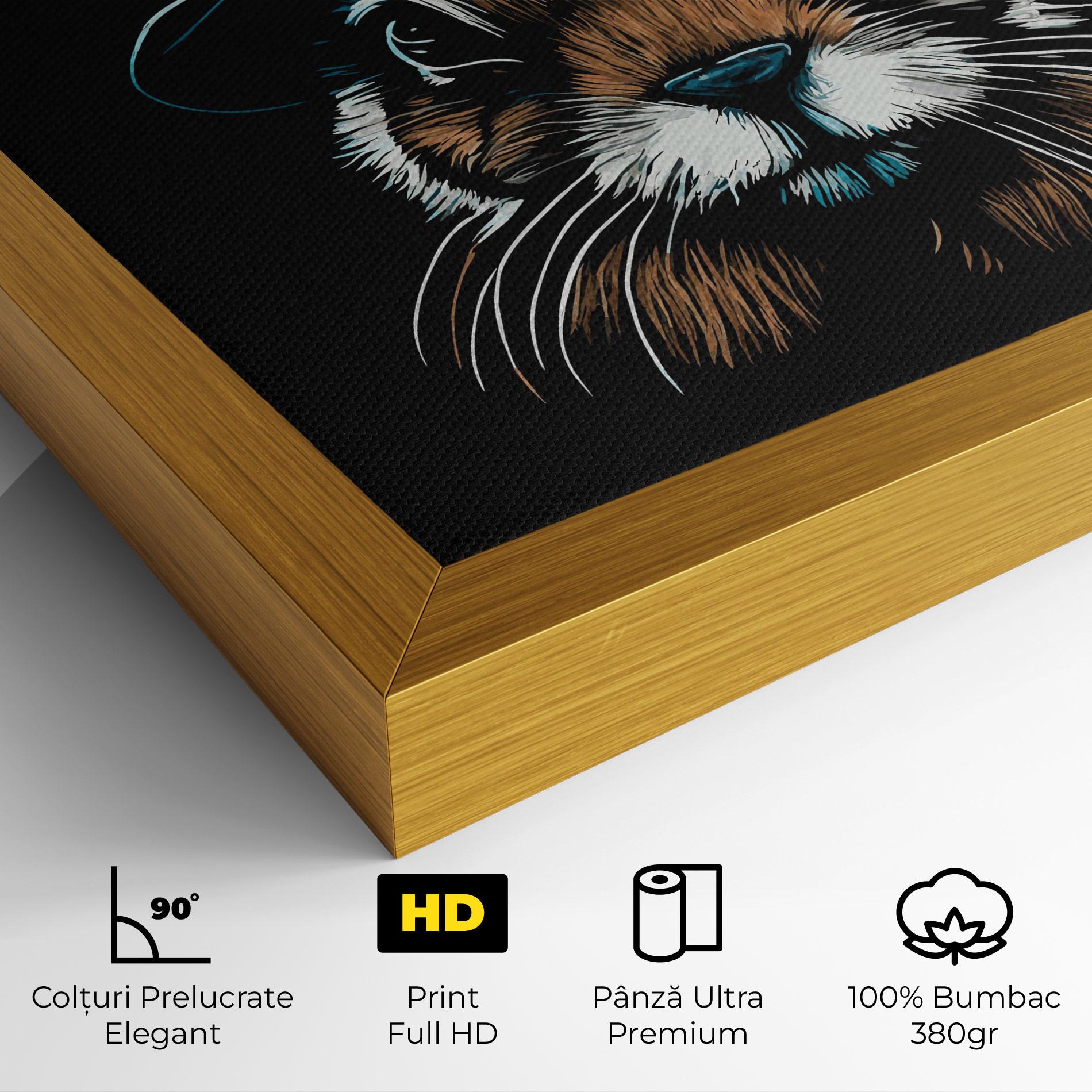 Tablou Canvas Hat Bunny mockup 4
