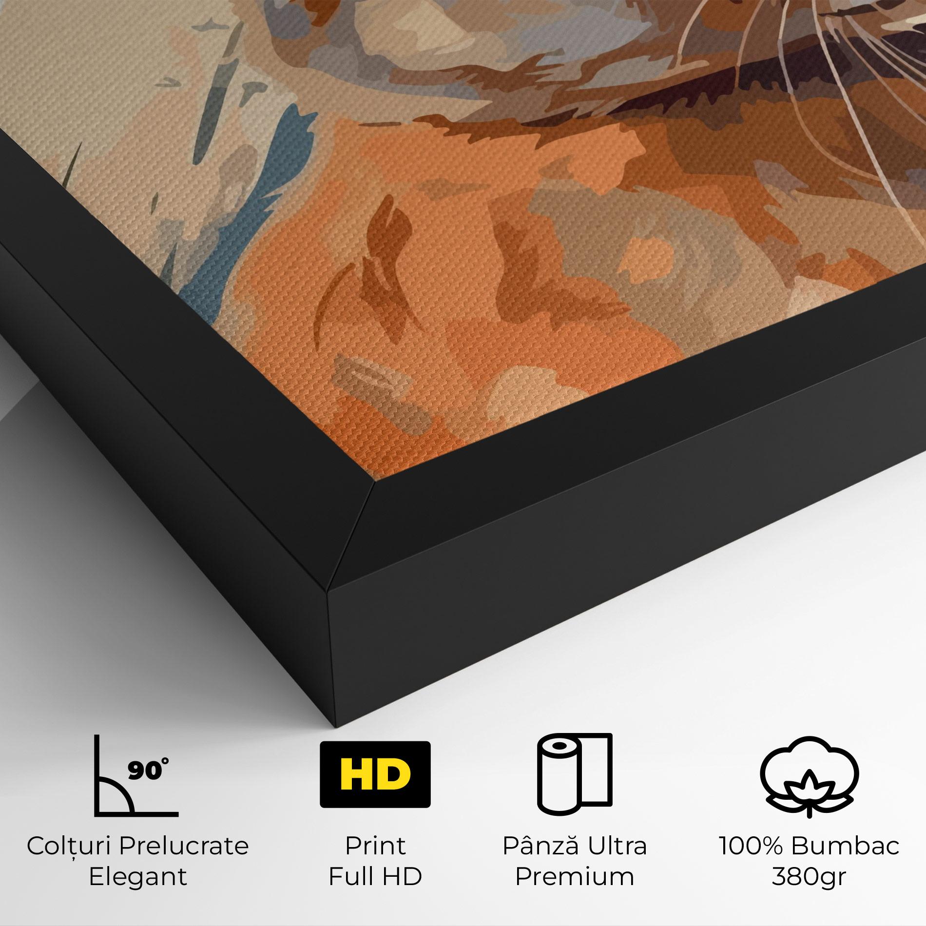 Tablou Canvas Anime Rabbit mockup 4
