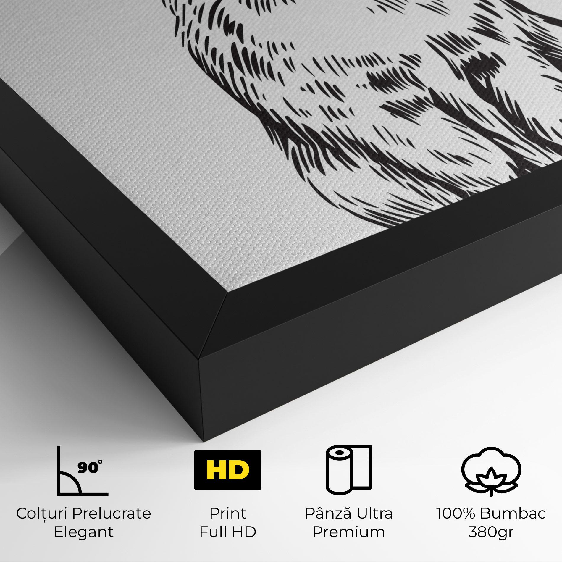 Tablou Canvas Cute Bunny mockup 4