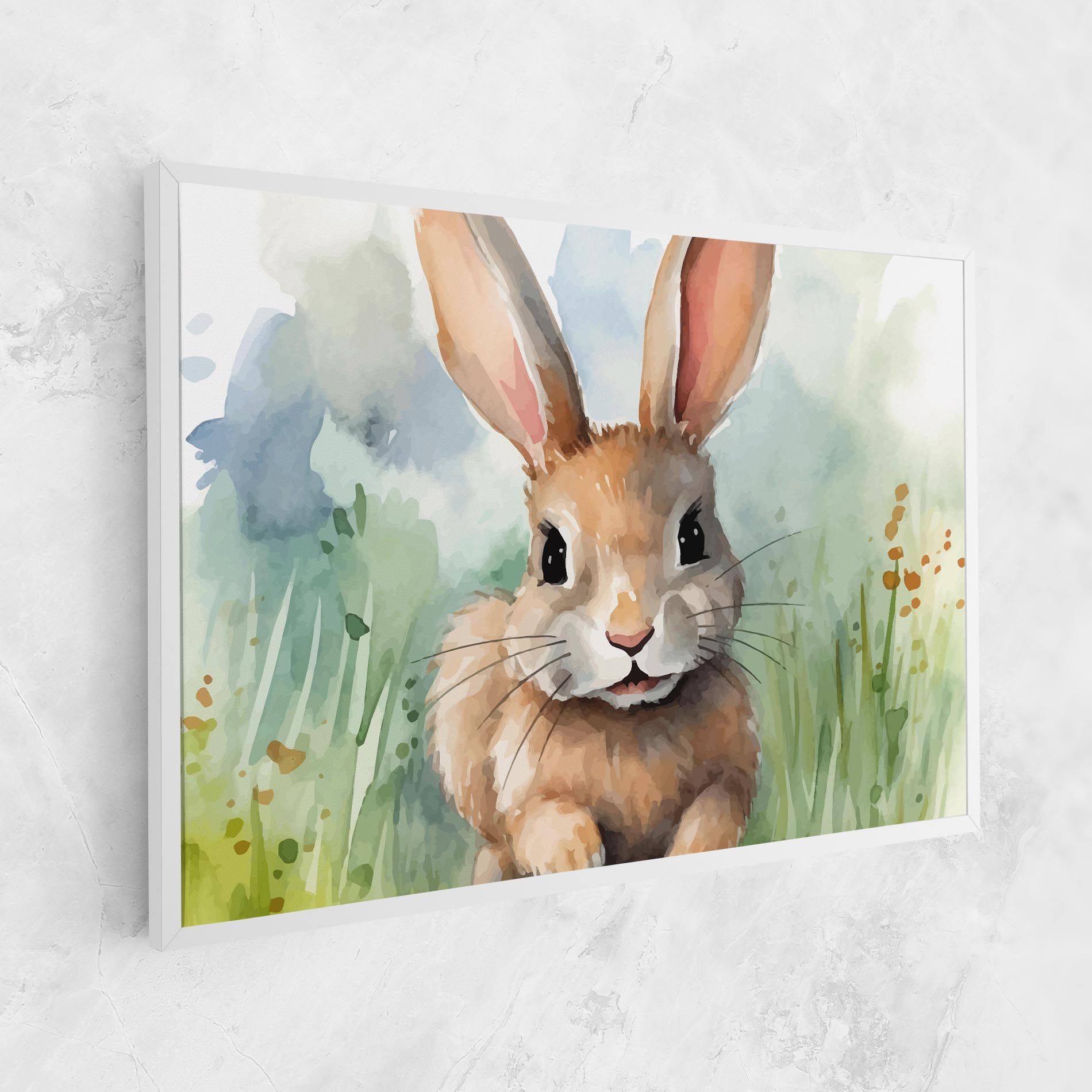 Brown Cream Bunny mockup 1