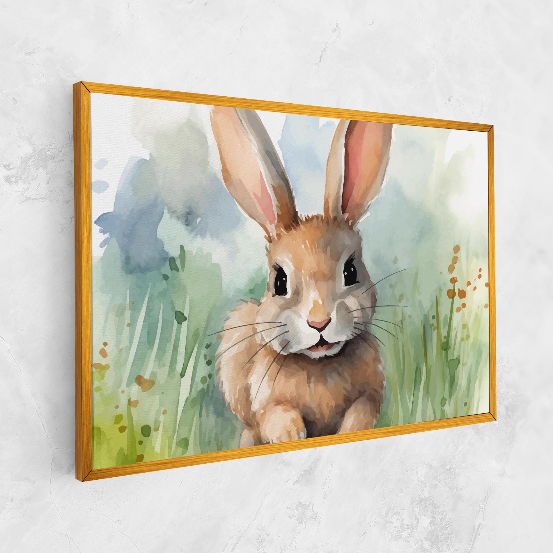 Brown Cream Bunny mockup 1
