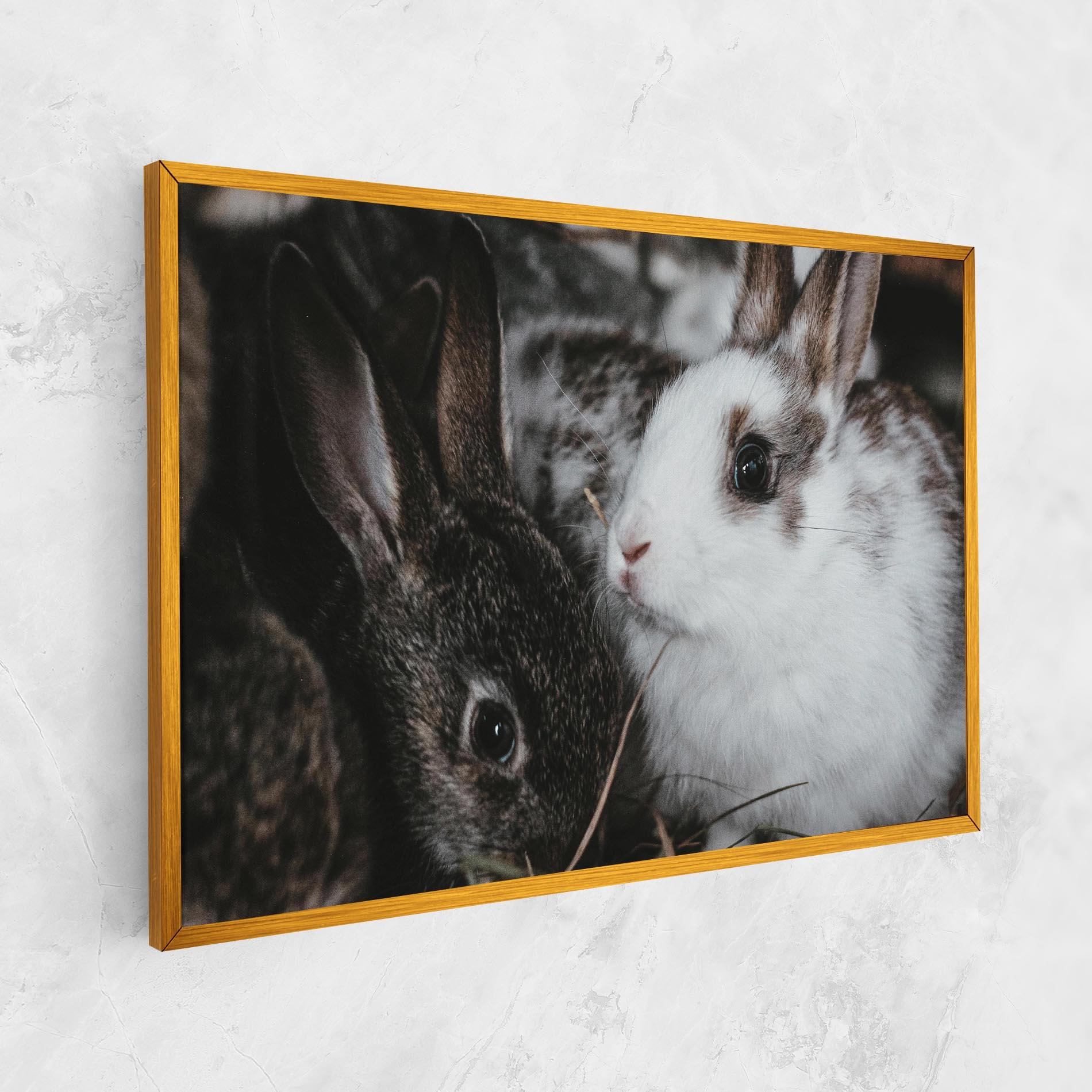 Tablou Canvas Cute Small Rabbit mockup 1