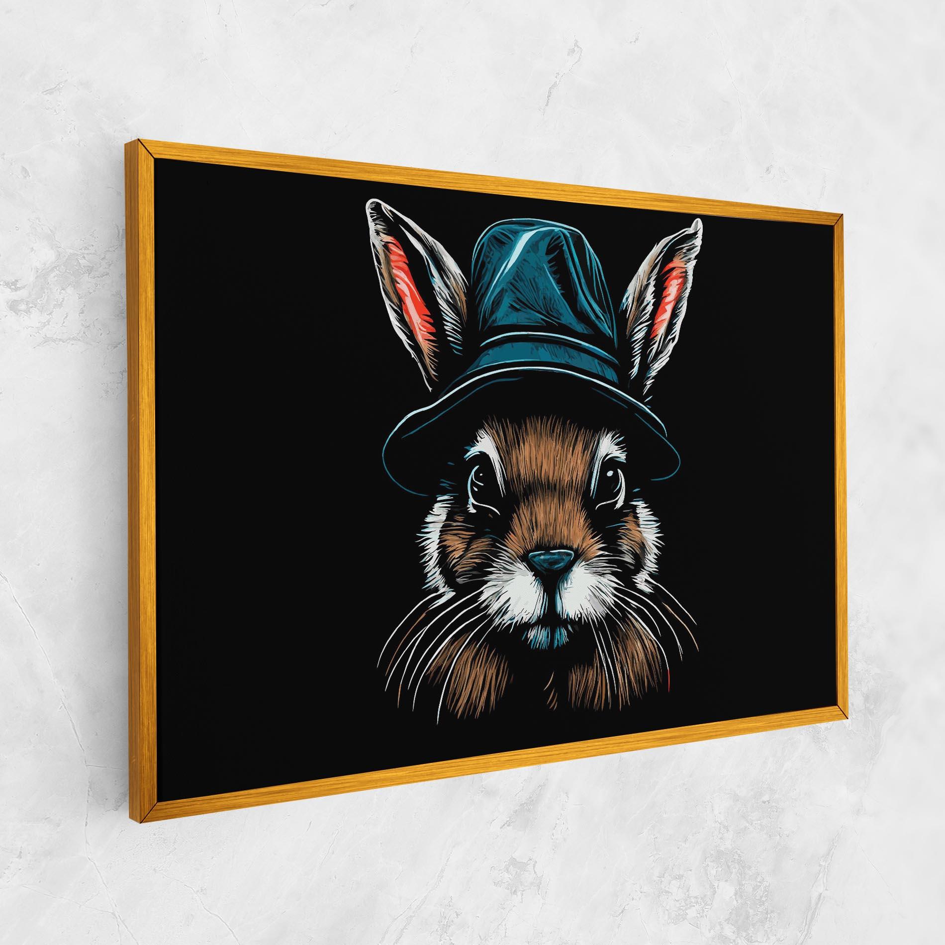 Tablou Canvas Hat Bunny mockup 1