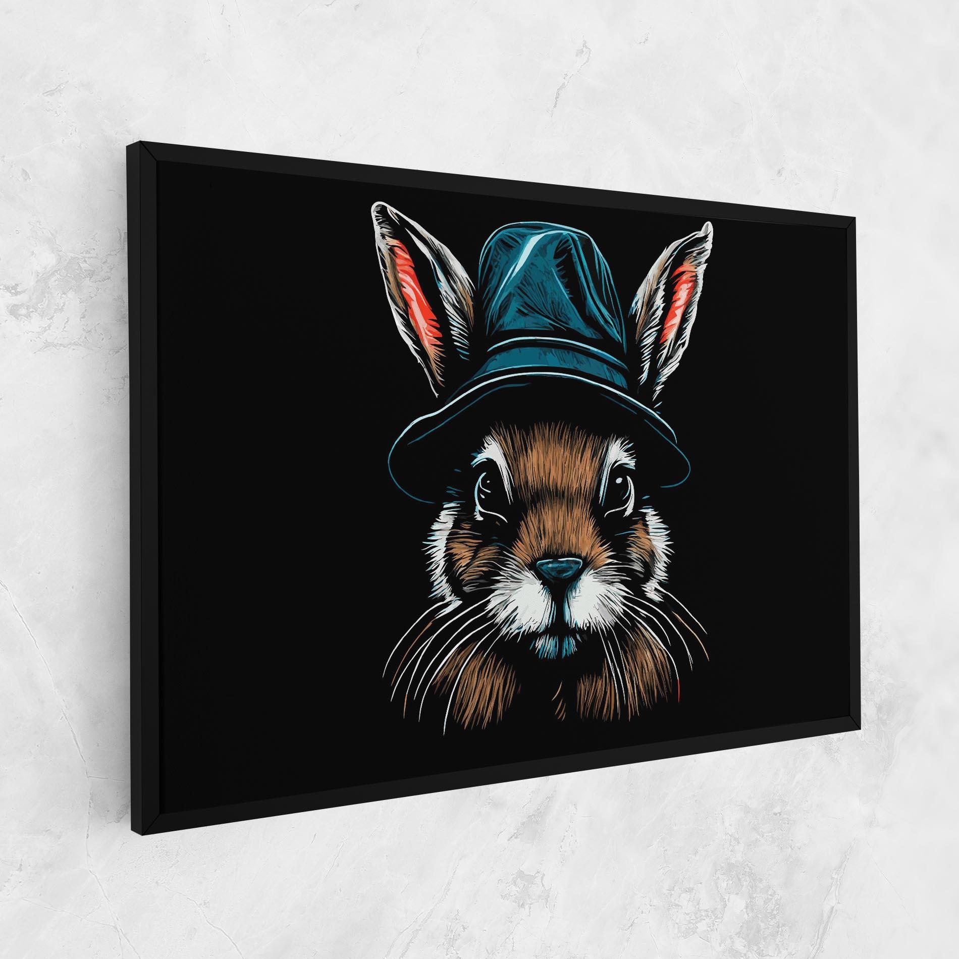Tablou Canvas Hat Bunny mockup 1
