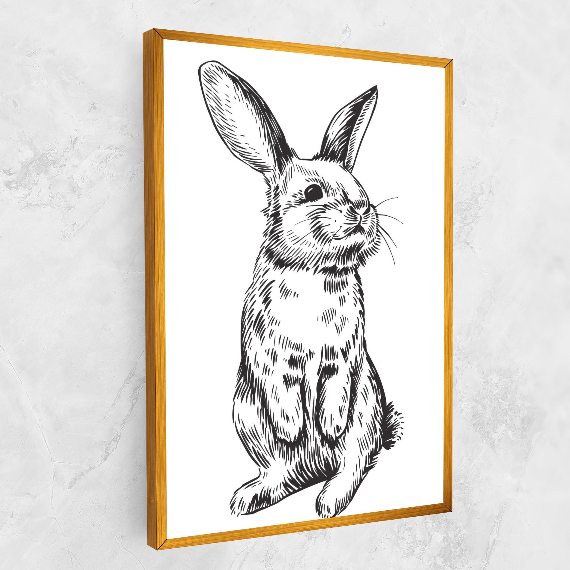 Tablou Canvas Cute Bunny mockup 1