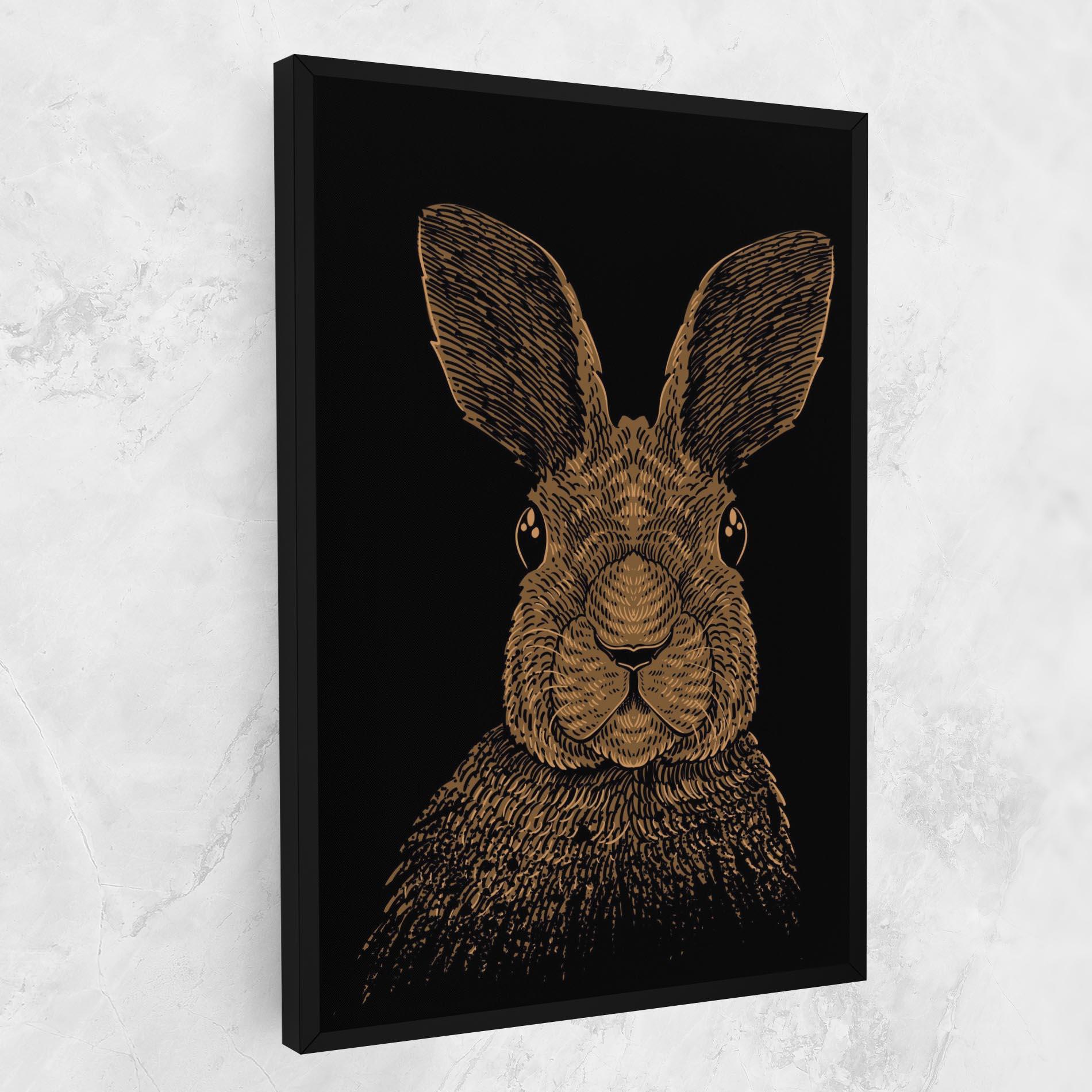 Tablou Canvas Brown Bunny mockup 1