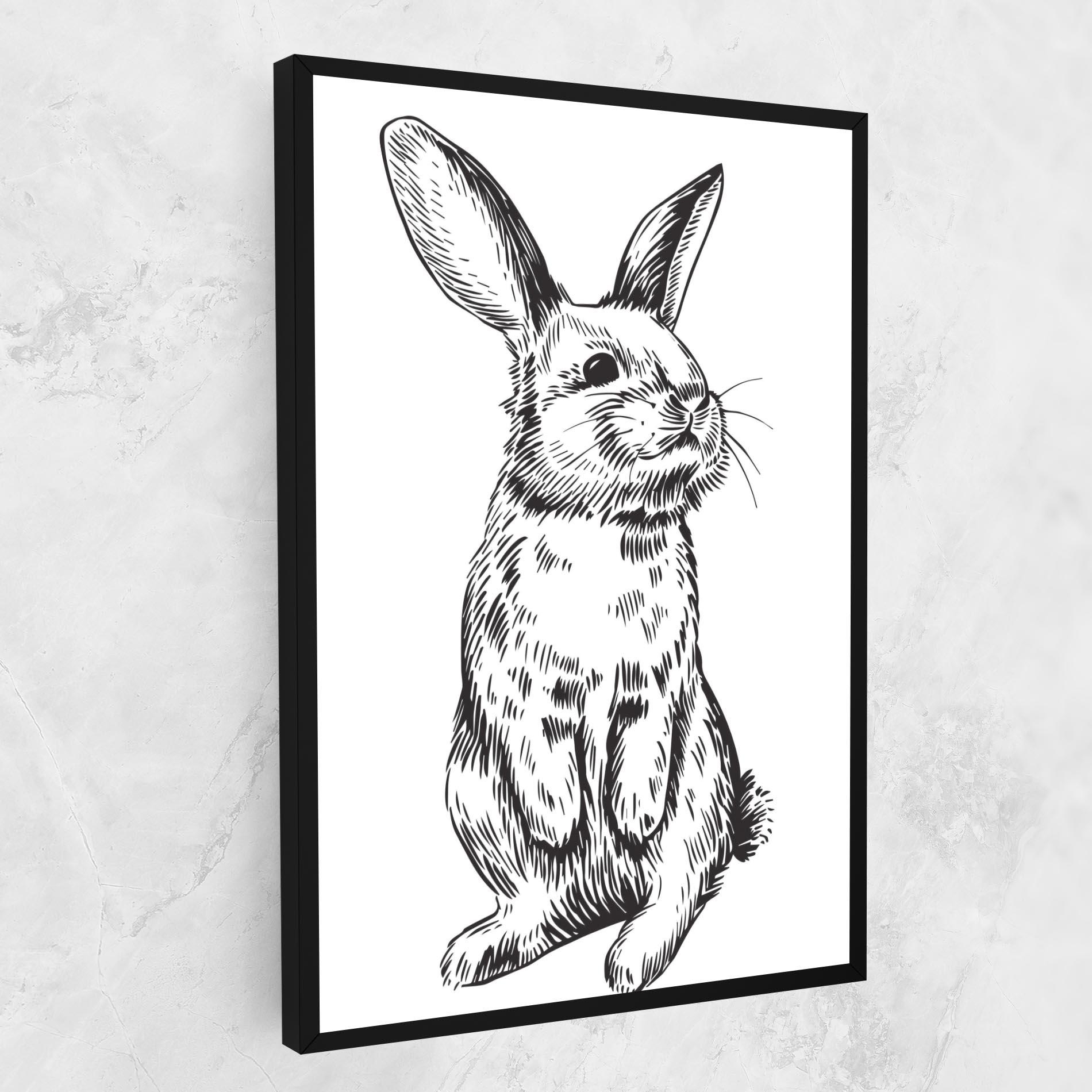 Tablou Canvas Cute Bunny mockup 1