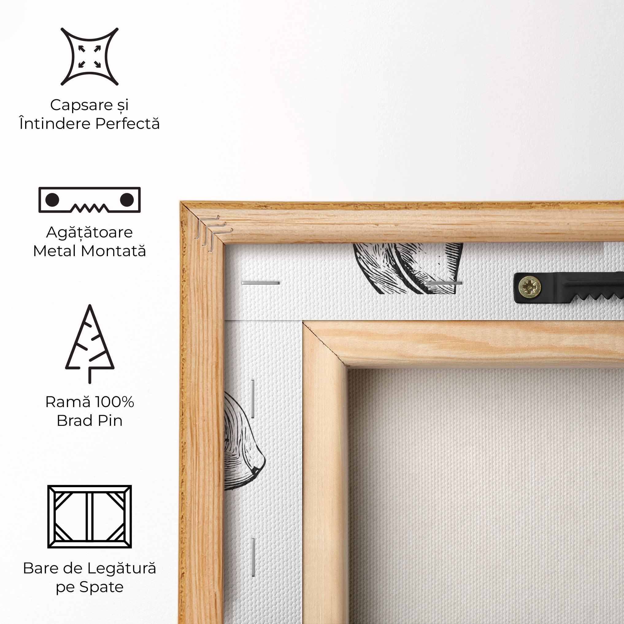 Bunny Black Lines mockup 5