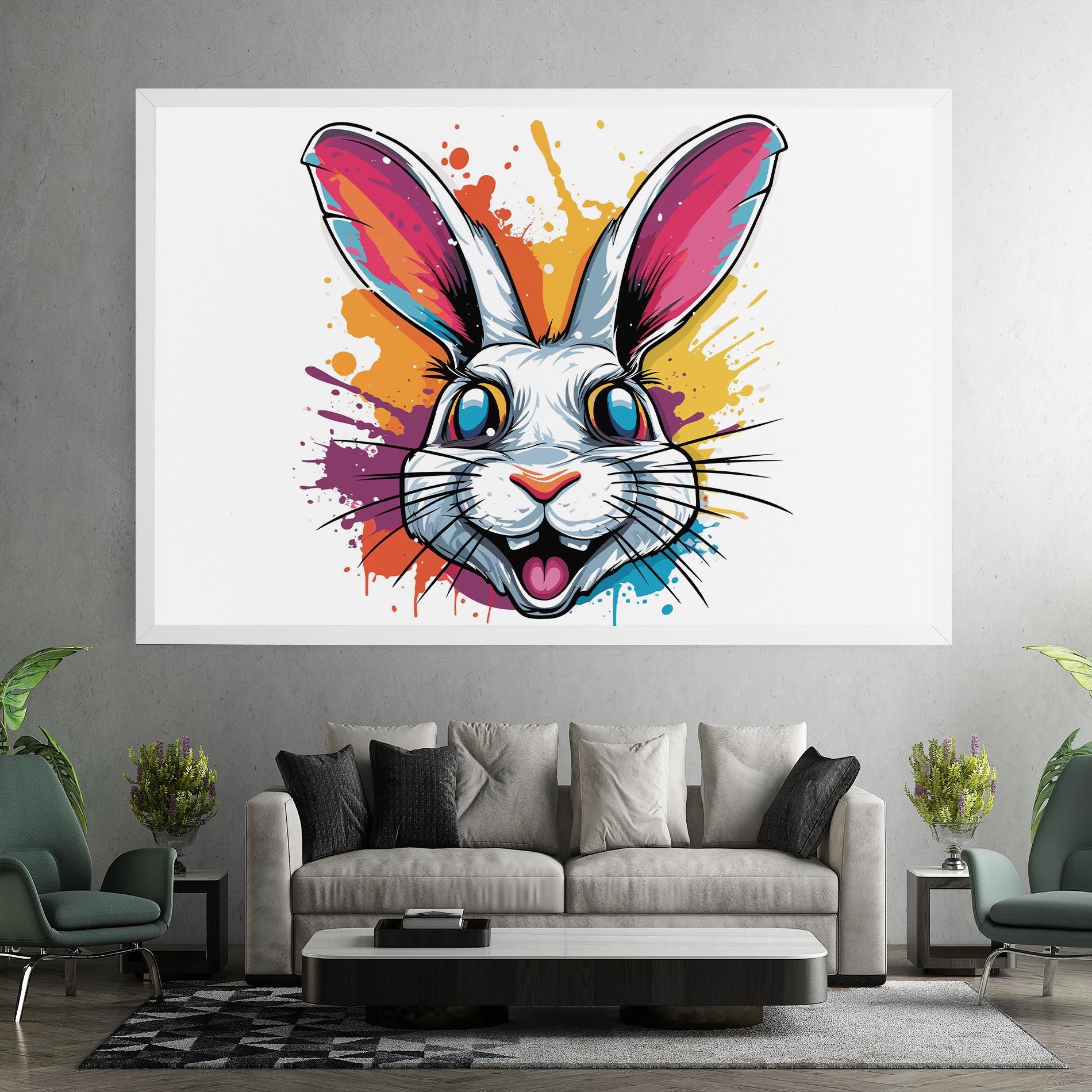 Crazy Bunny mockup 7