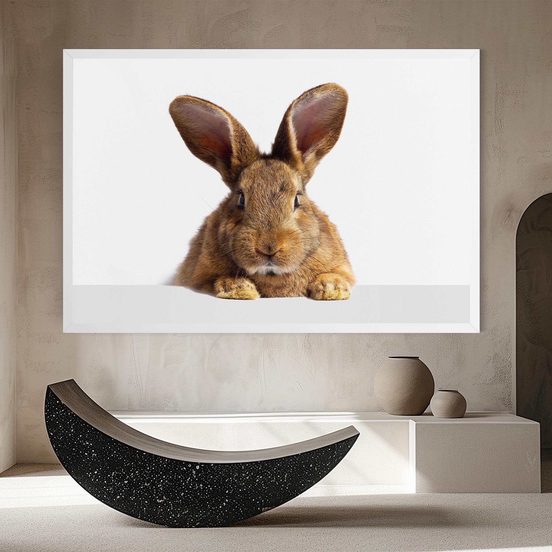 Brown Cute Bunny mockup 8