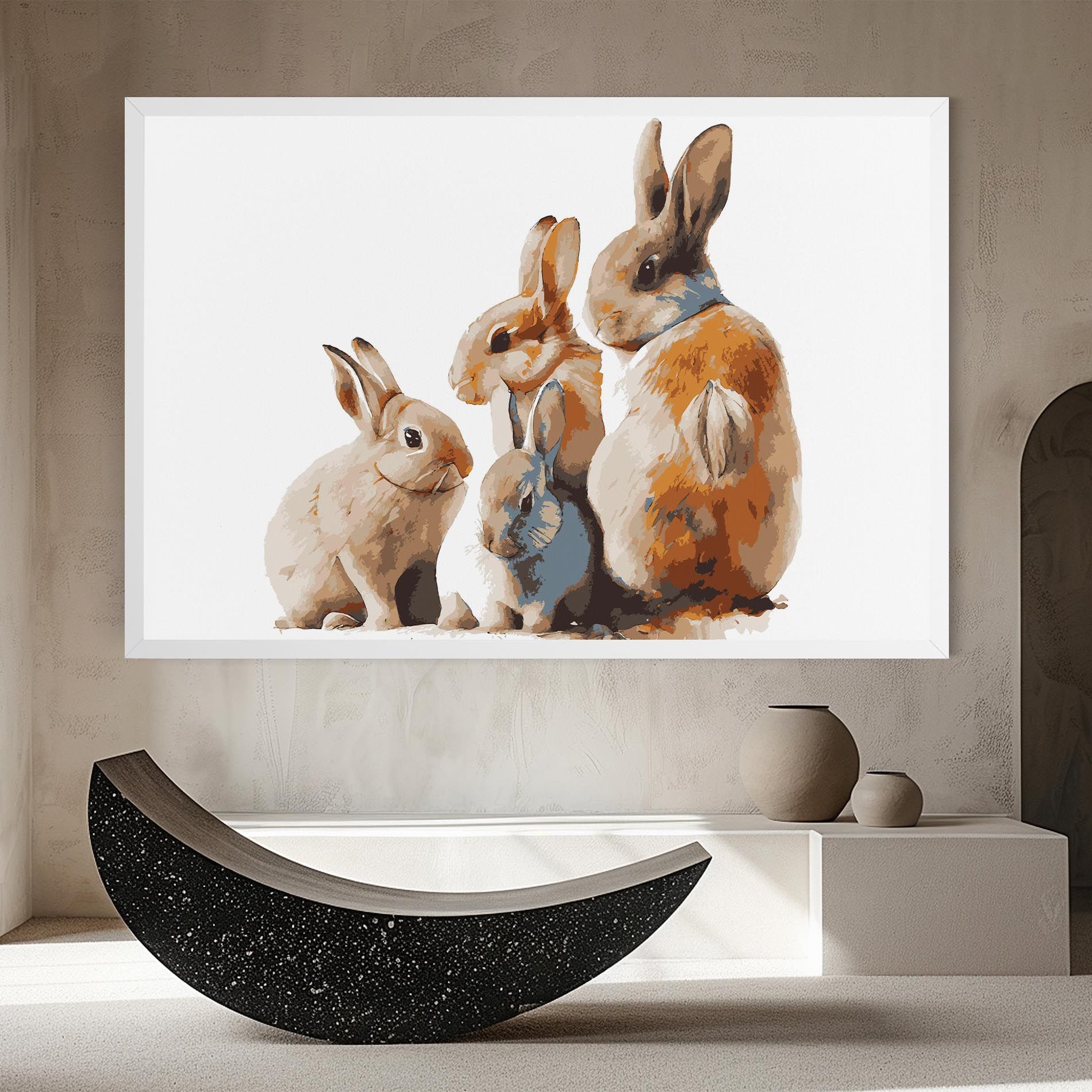 Bunny Family mockup 8