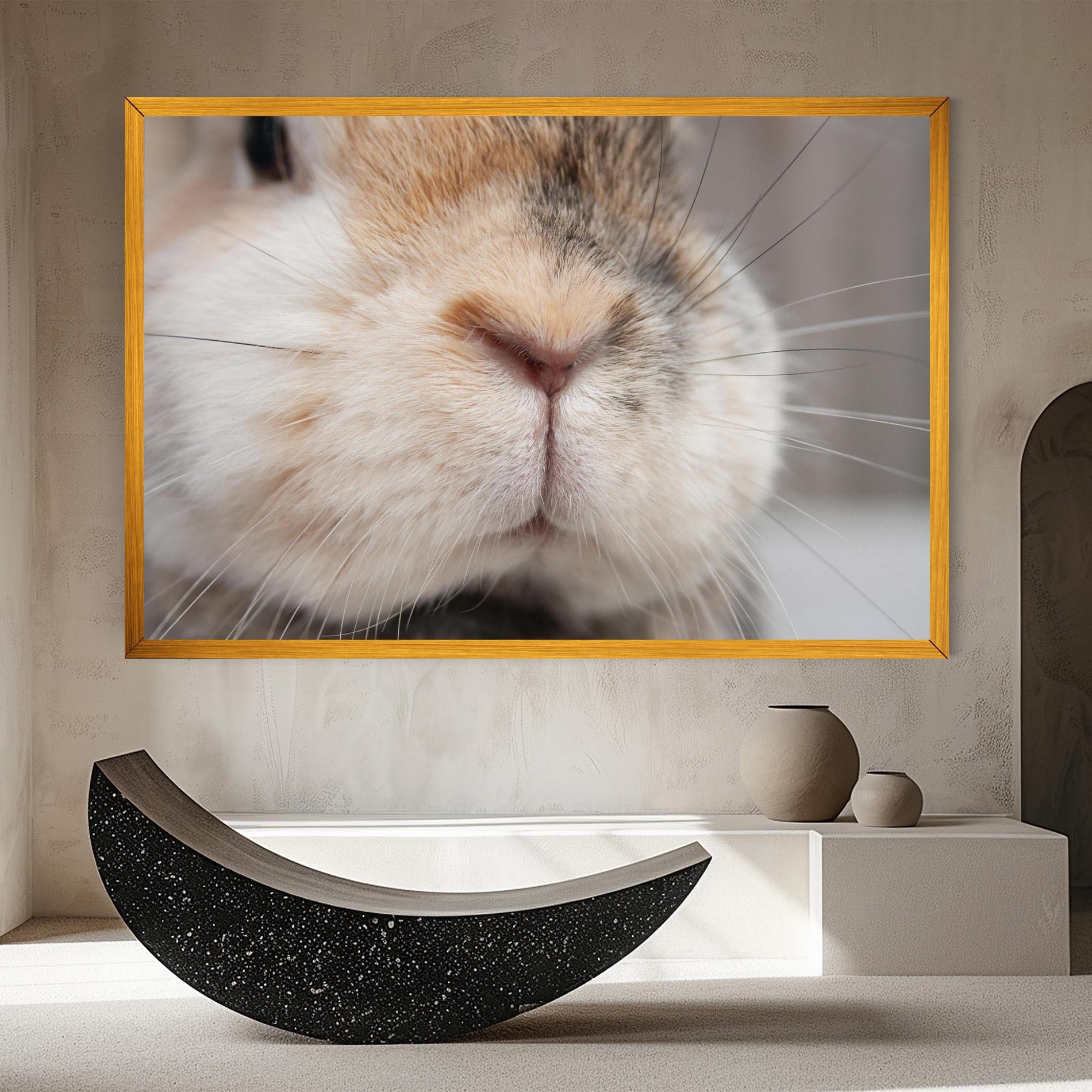 Tablou Canvas Close Up Bunny mockup 8