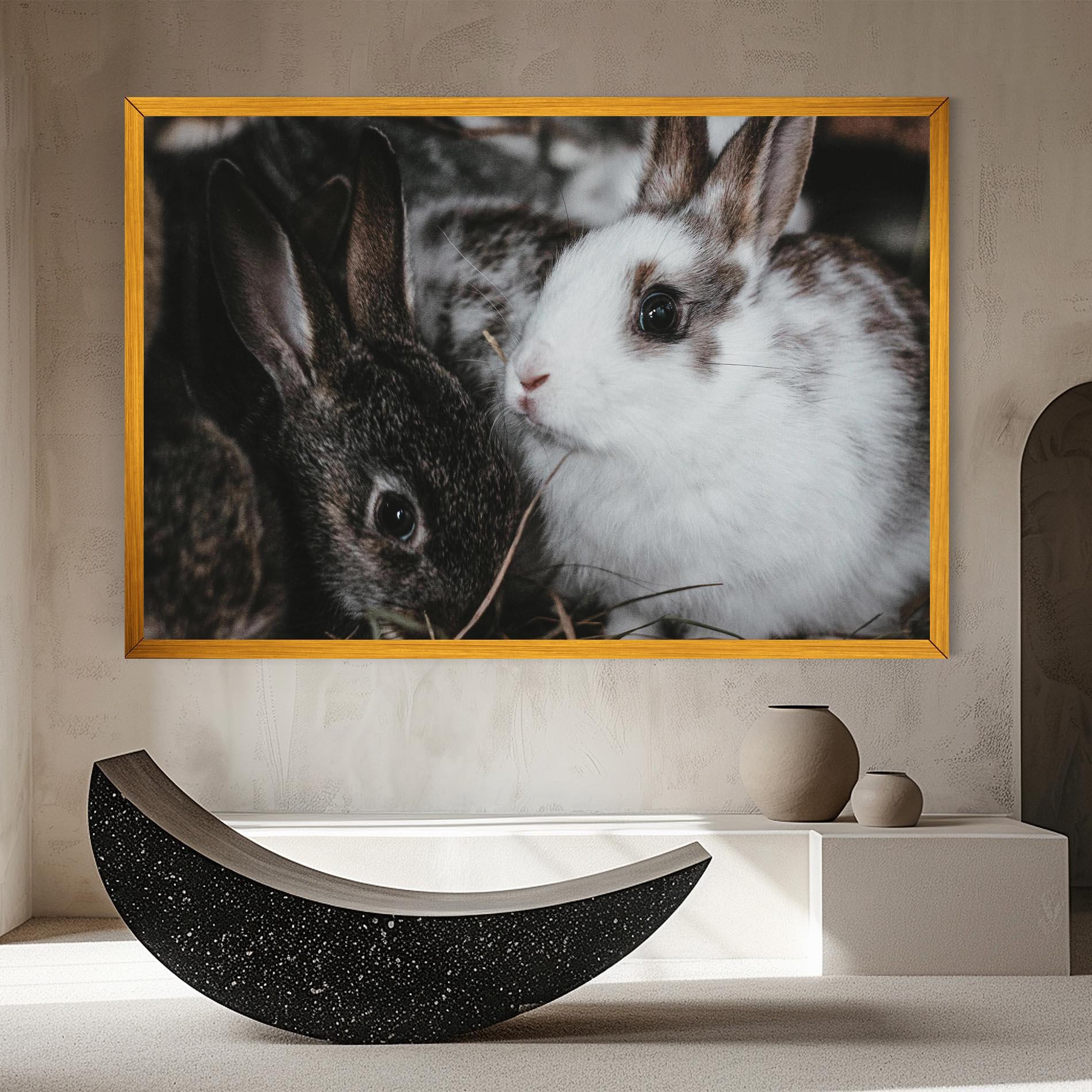 Tablou Canvas Cute Small Rabbit mockup 8