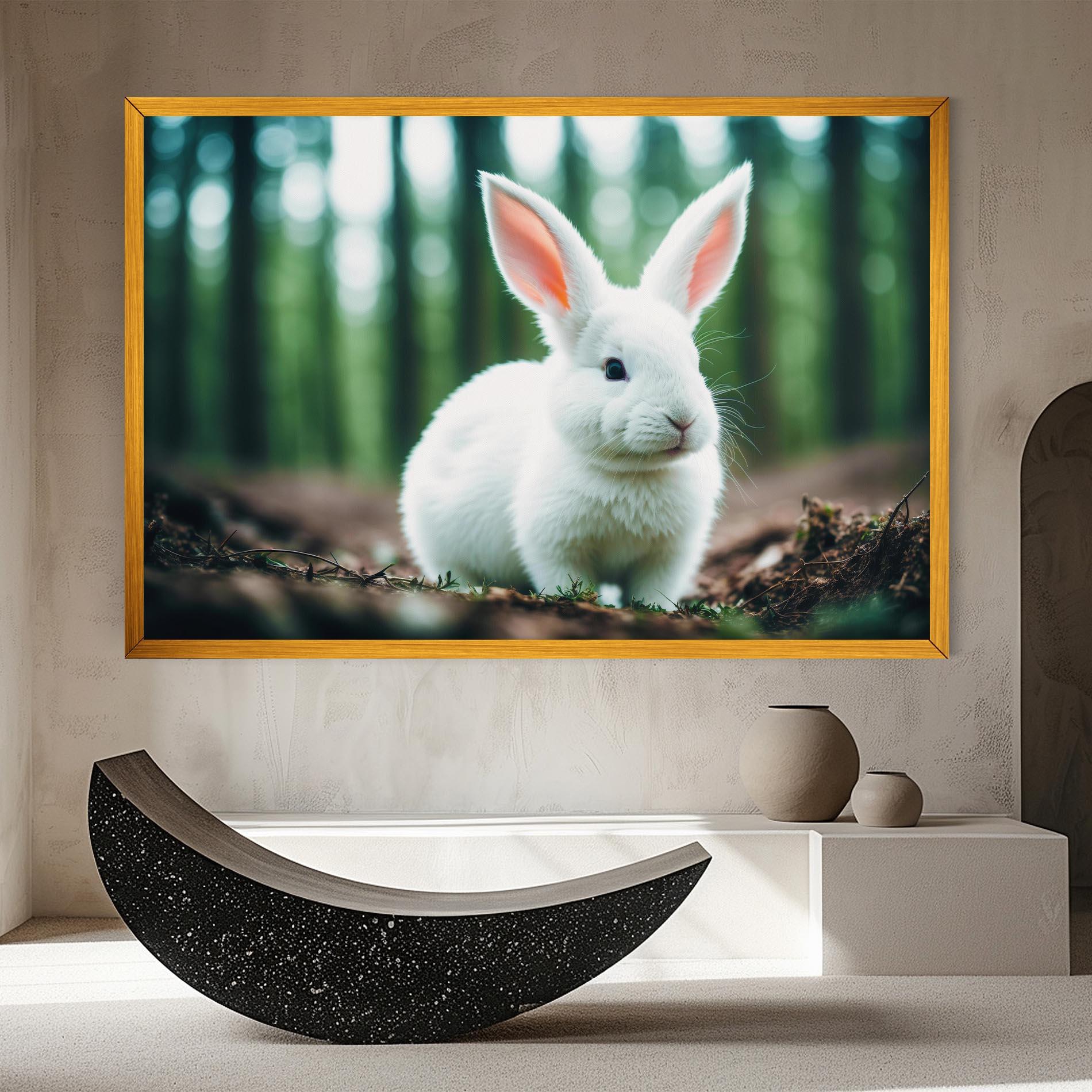 Tablou Canvas Forest Bunny mockup 8