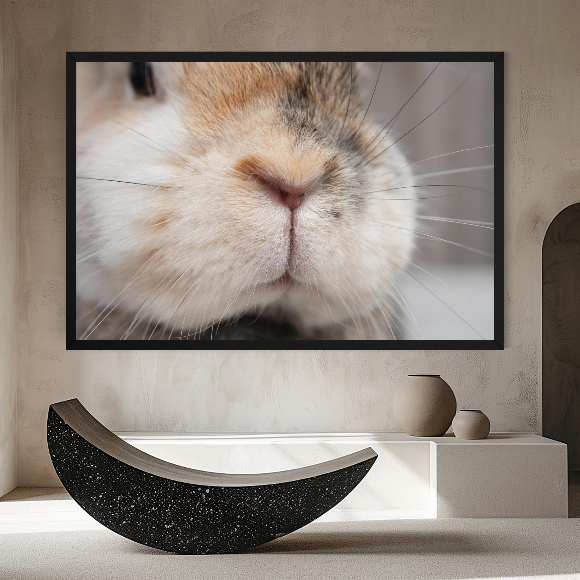 Tablou Canvas Close Up Bunny mockup 8