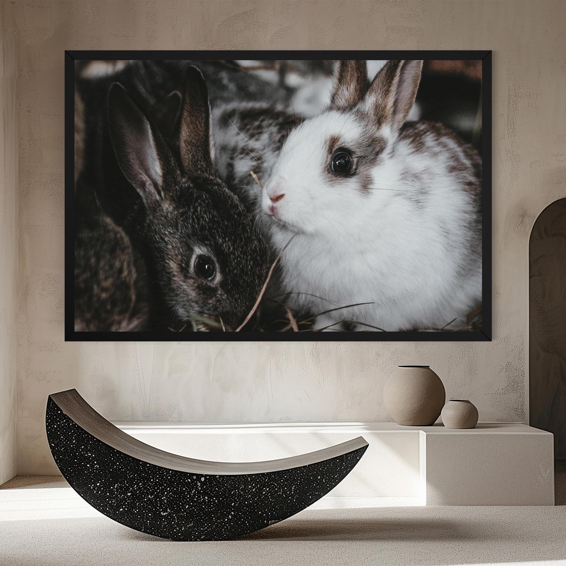 Tablou Canvas Cute Small Rabbit mockup 8
