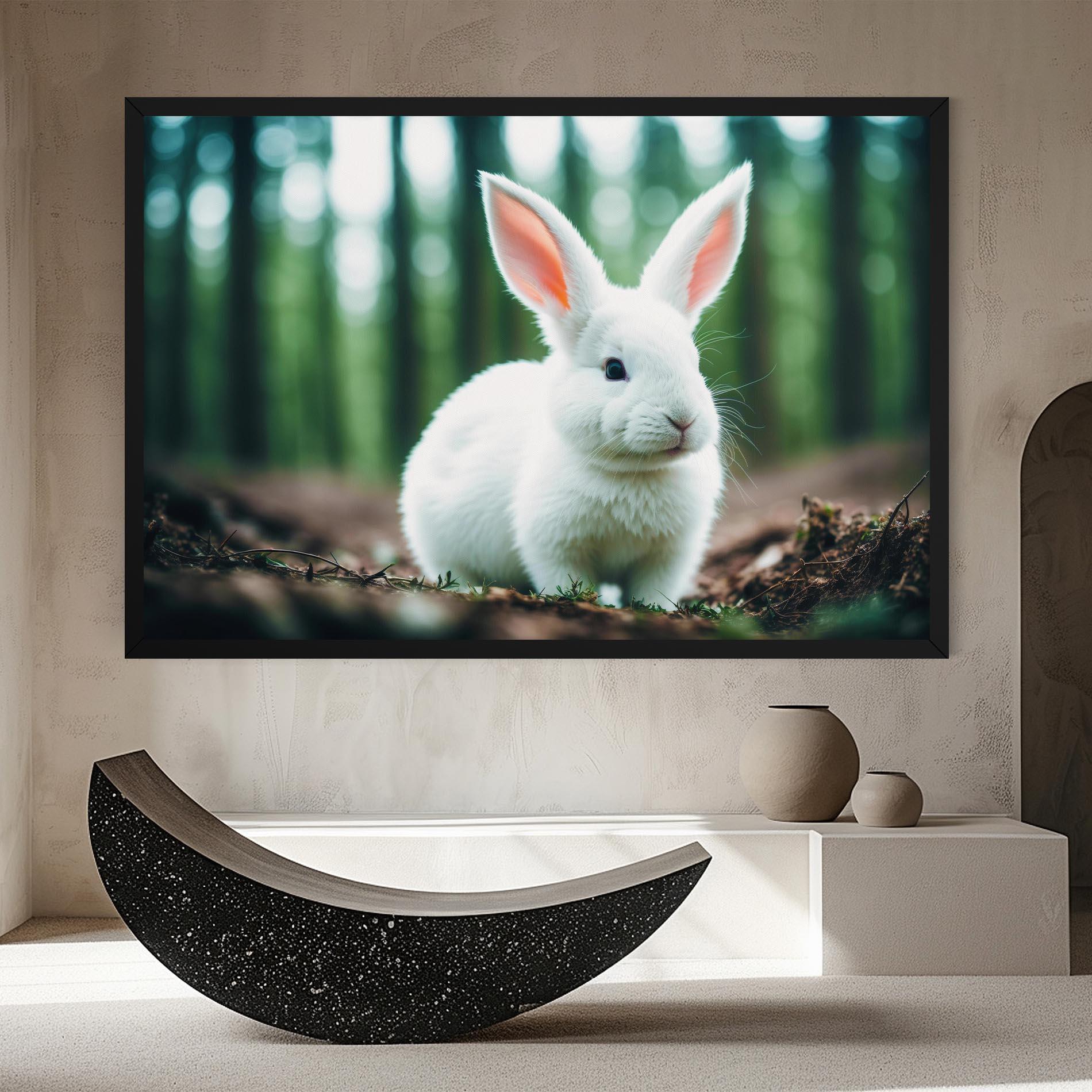Tablou Canvas Forest Bunny mockup 8