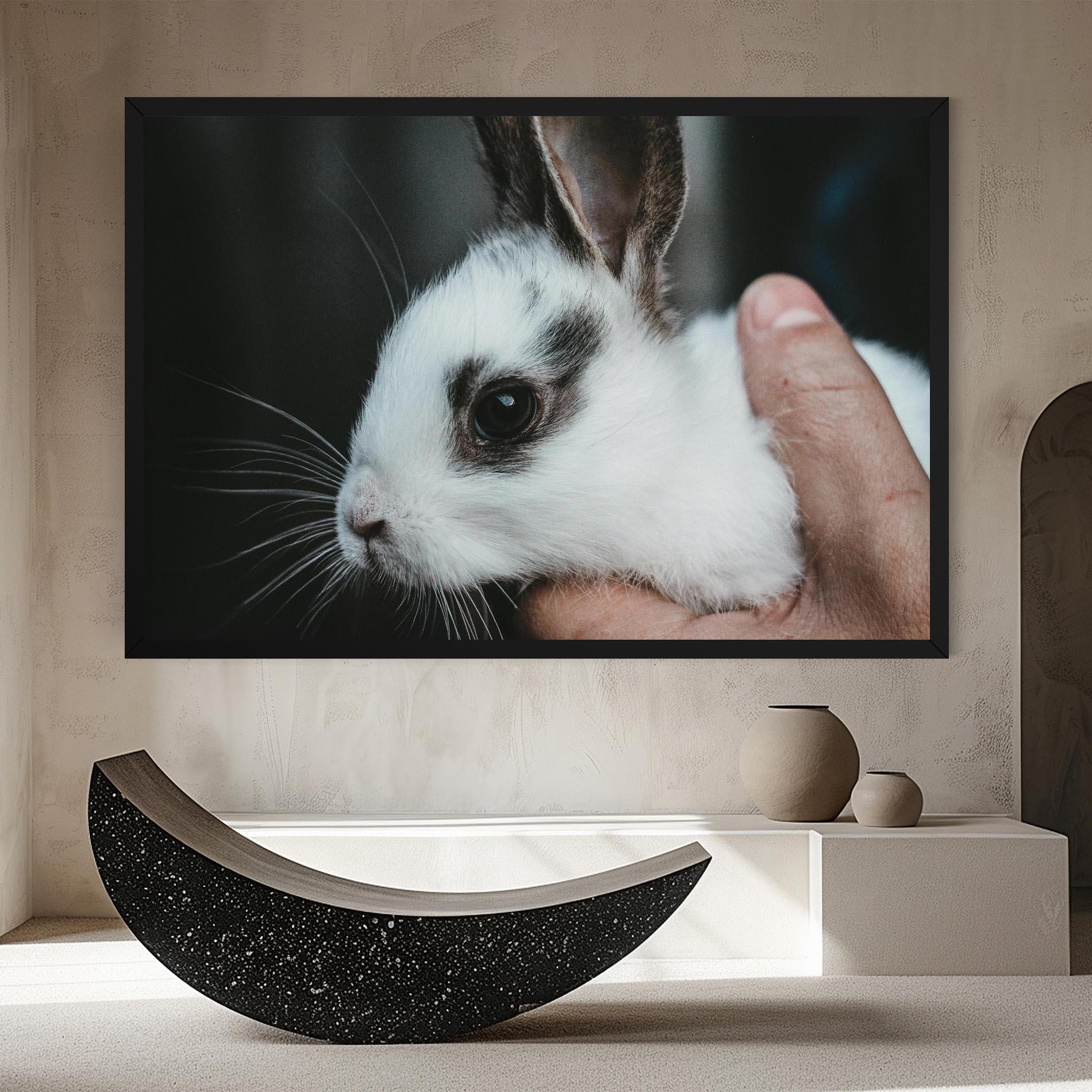 Tablou Canvas Holding Cute Bunny mockup 8