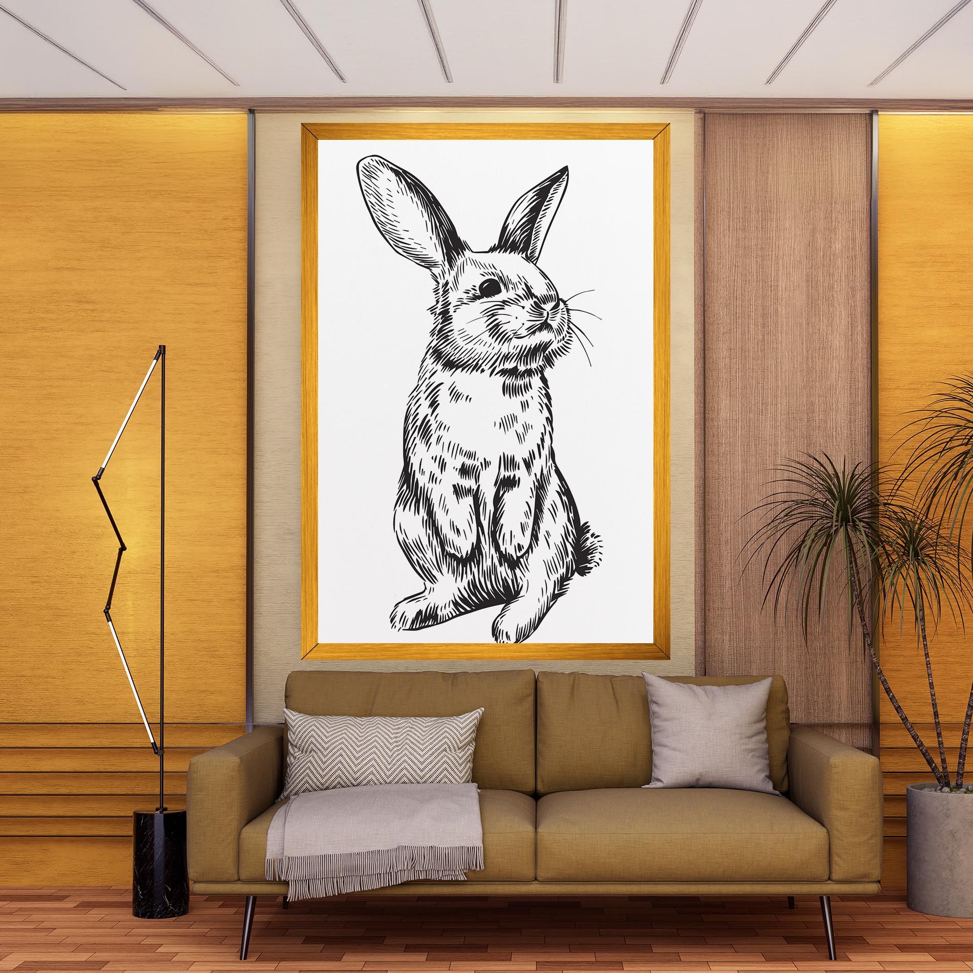 Cute Bunny mockup 9