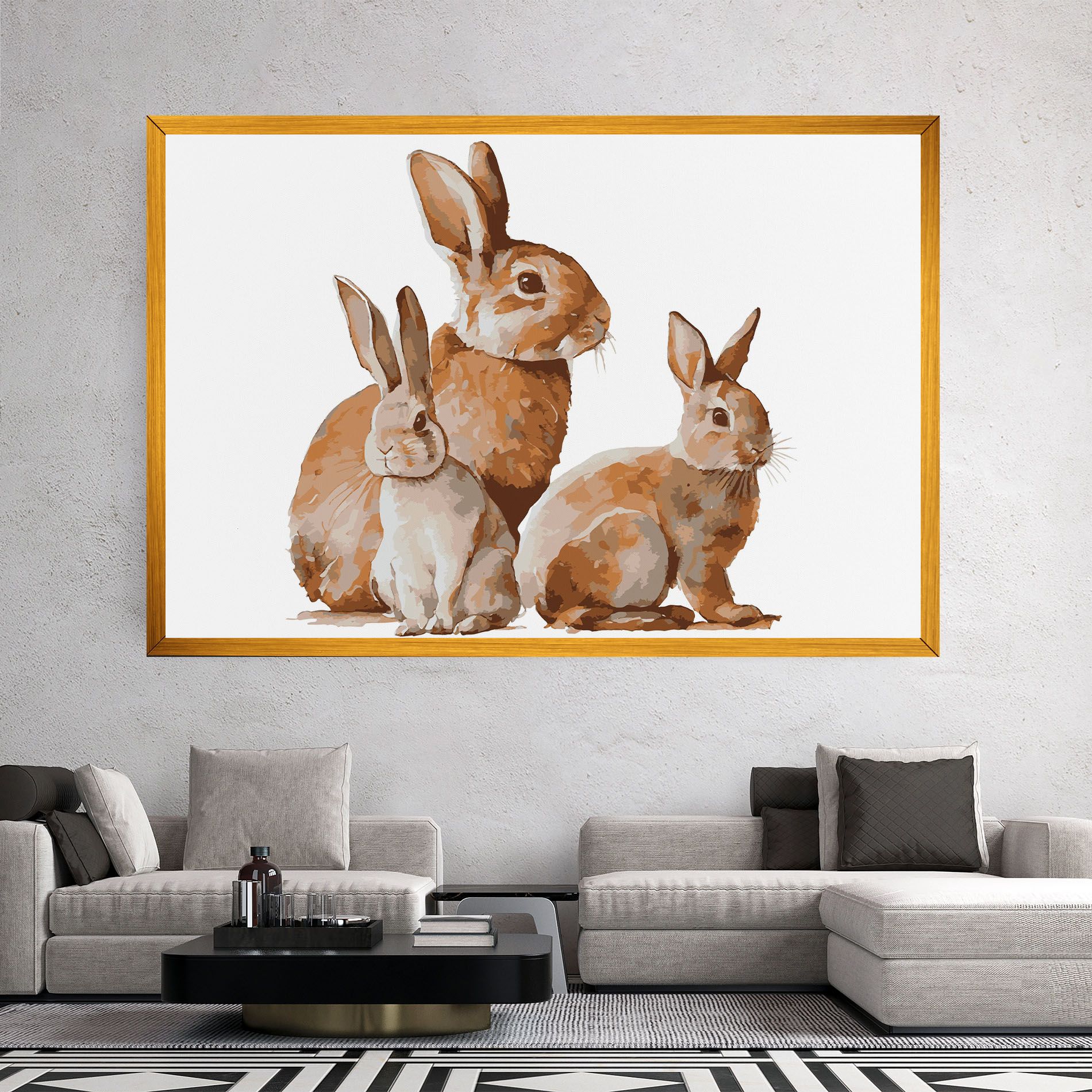 Family Rabbit mockup 2
