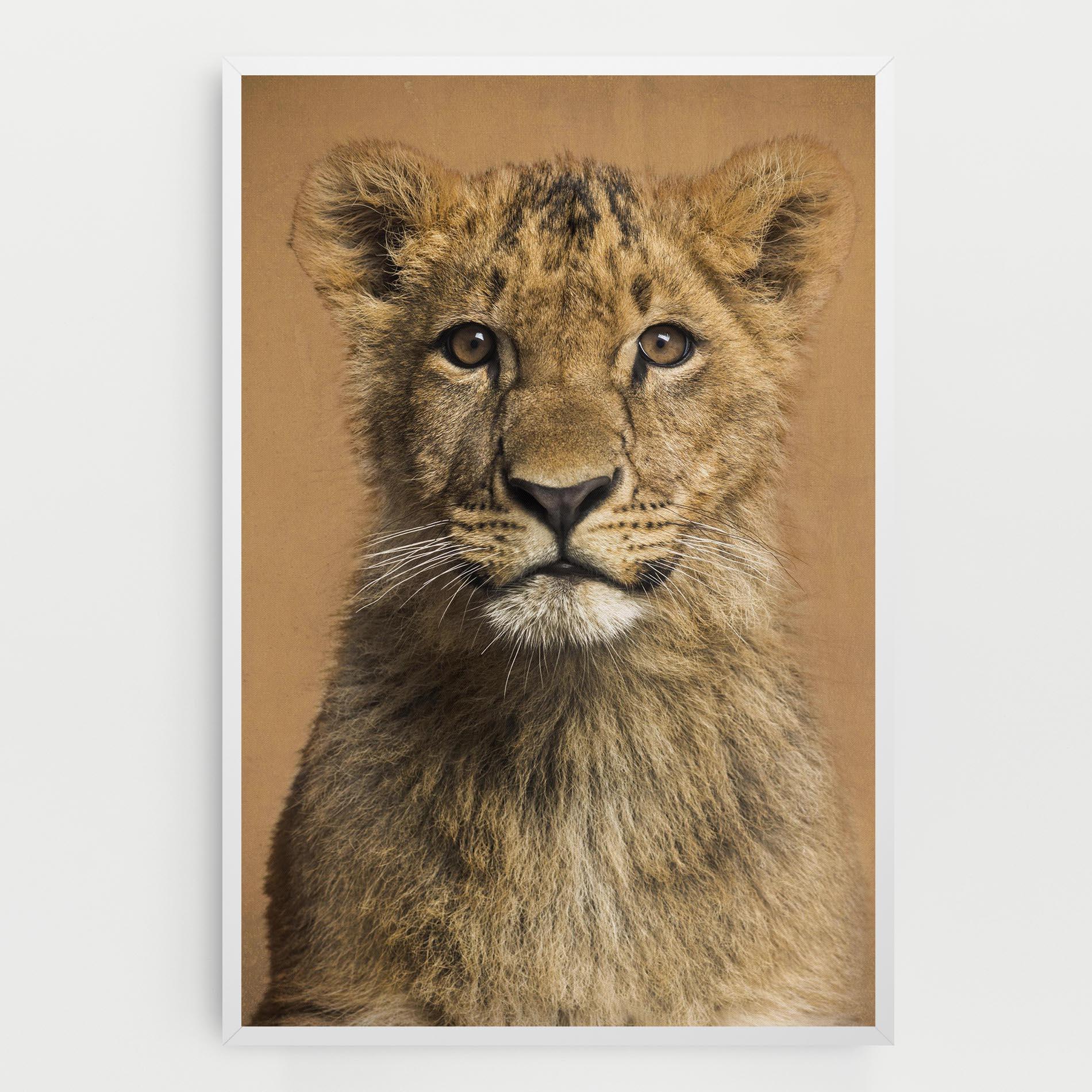 Tablou Canvas Baby Lion mockup 0