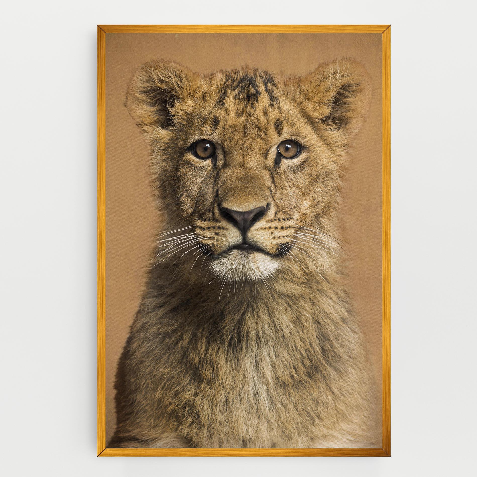 Tablou Canvas Baby Lion mockup 0