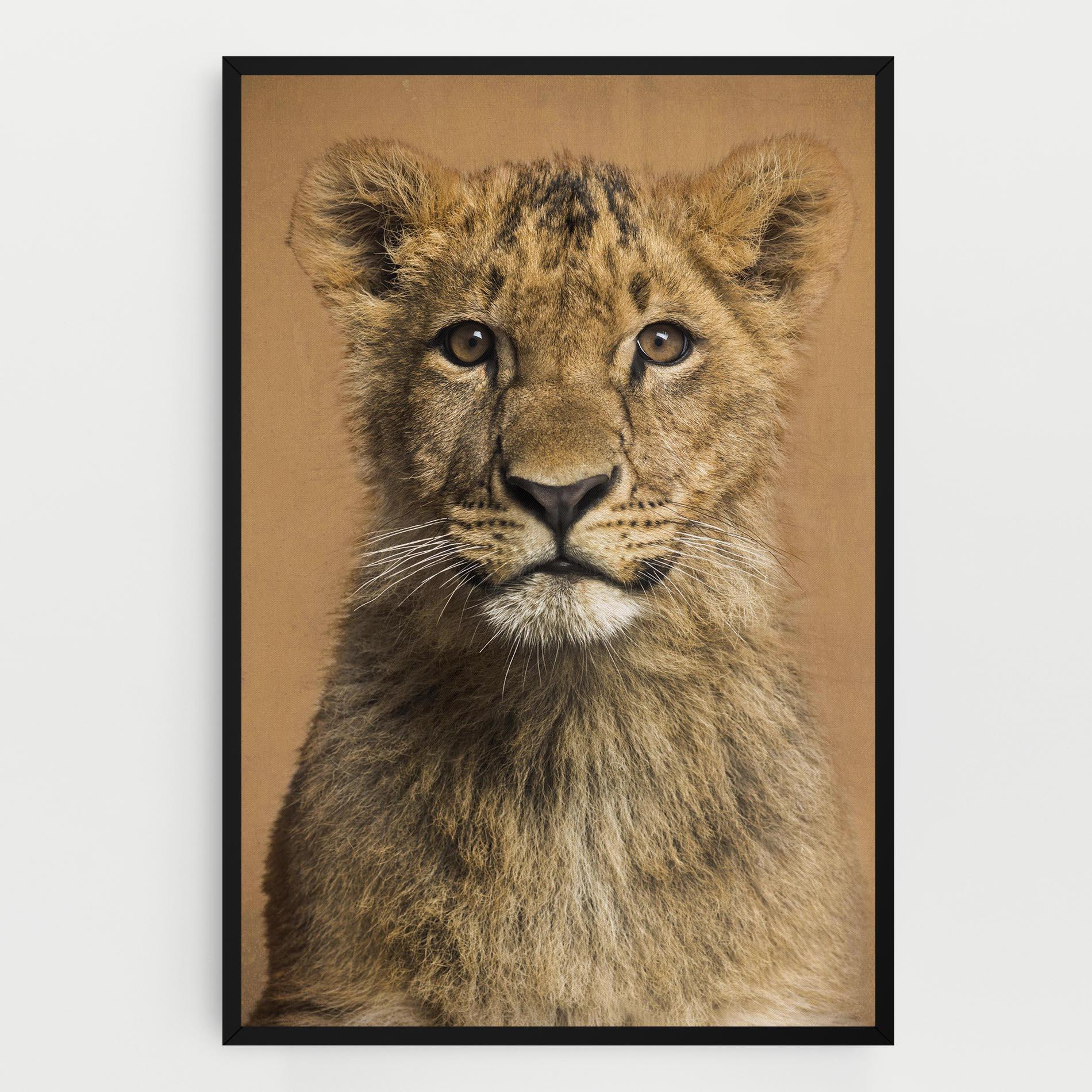 Tablou Canvas Baby Lion mockup 0