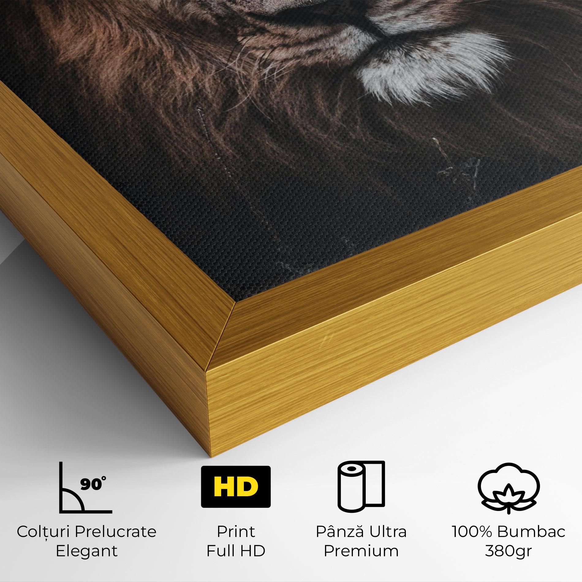 Tablou Canvas Jungle King mockup 4