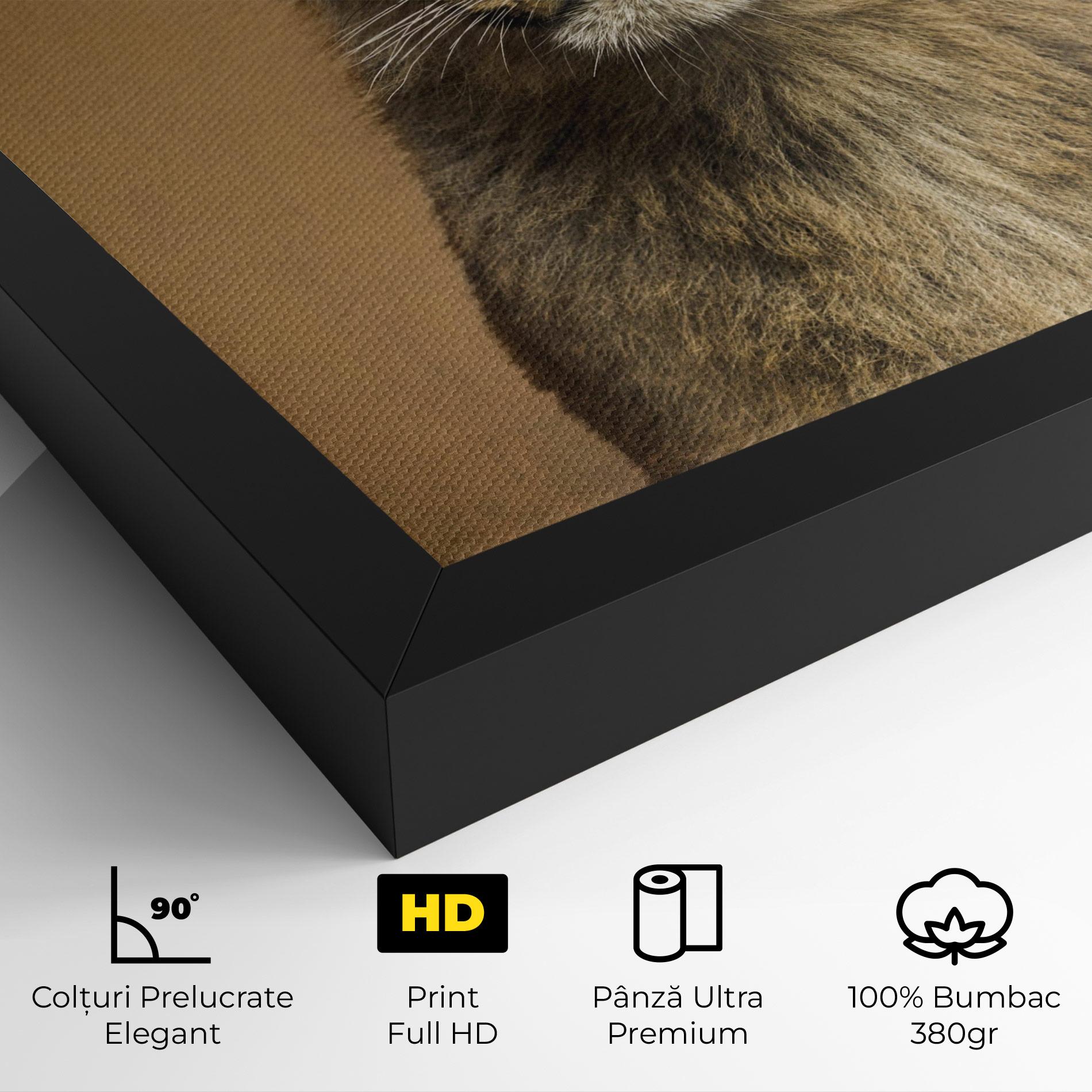 Tablou Canvas Baby Lion mockup 4