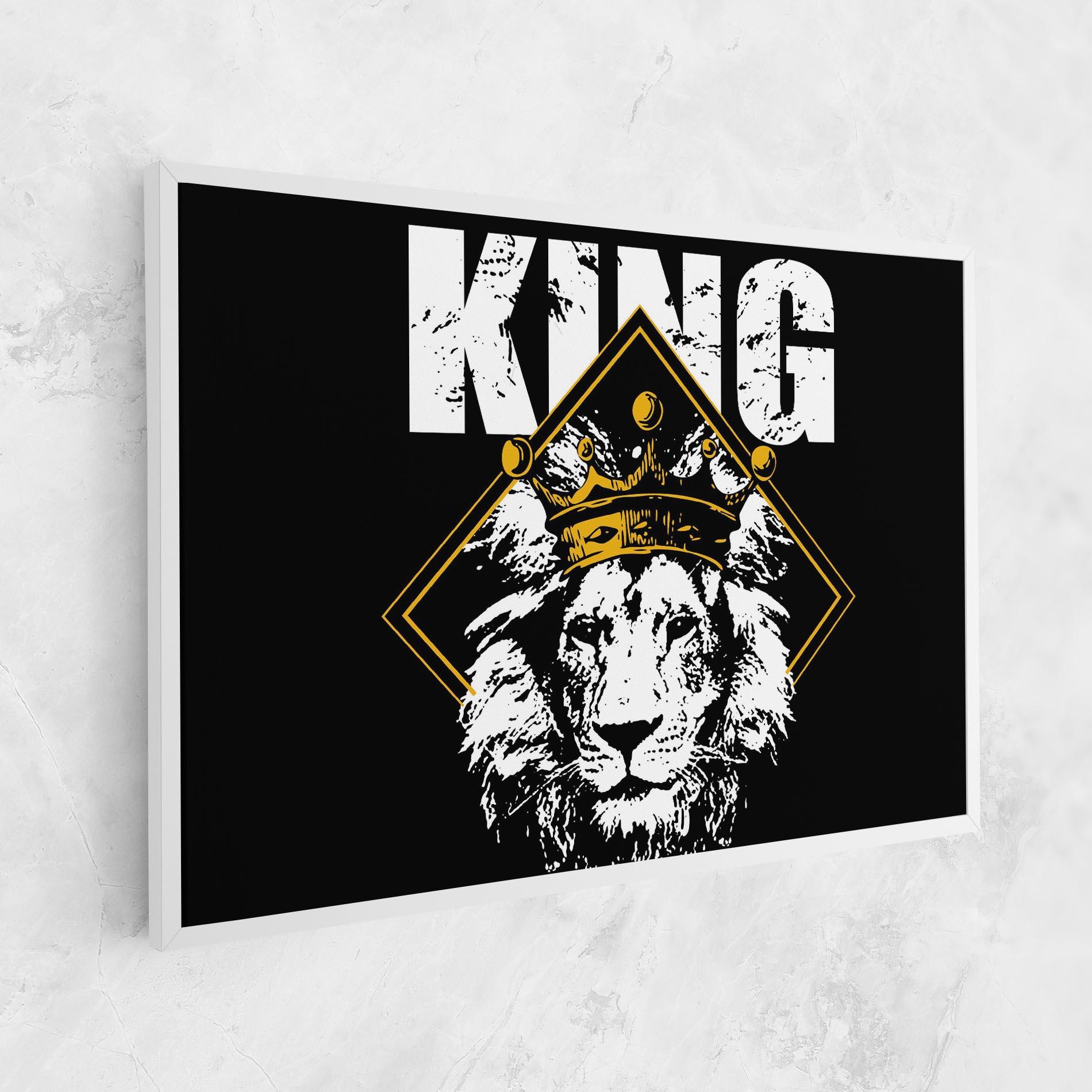 Tablou Canvas Jungle King mockup 1