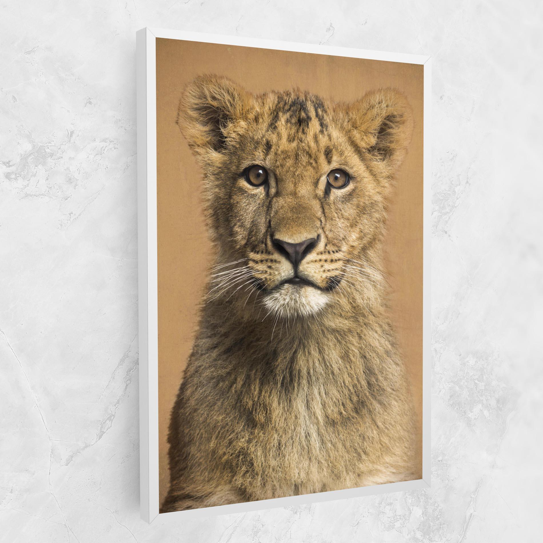 Tablou Canvas Baby Lion mockup 1