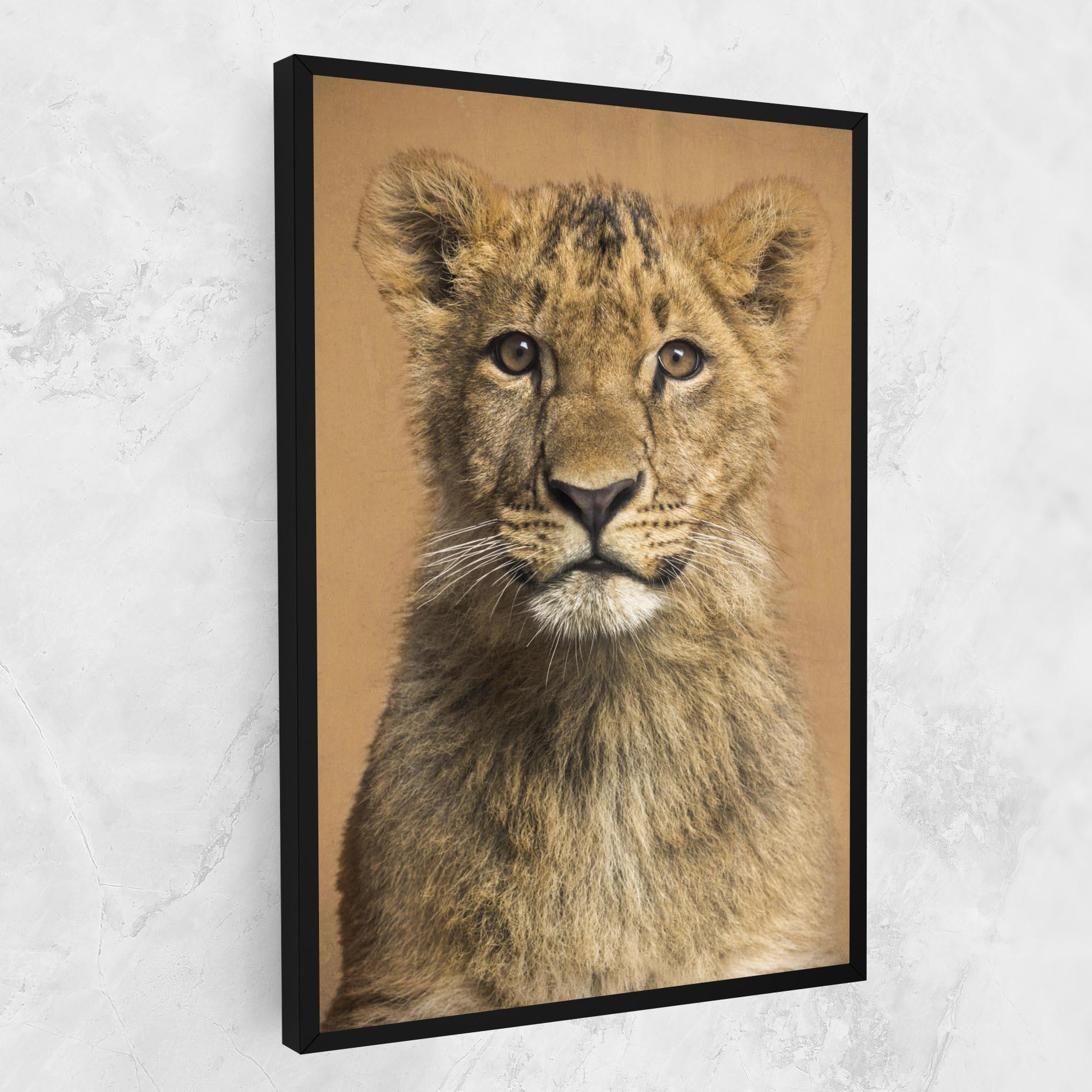 Tablou Canvas Baby Lion mockup 1