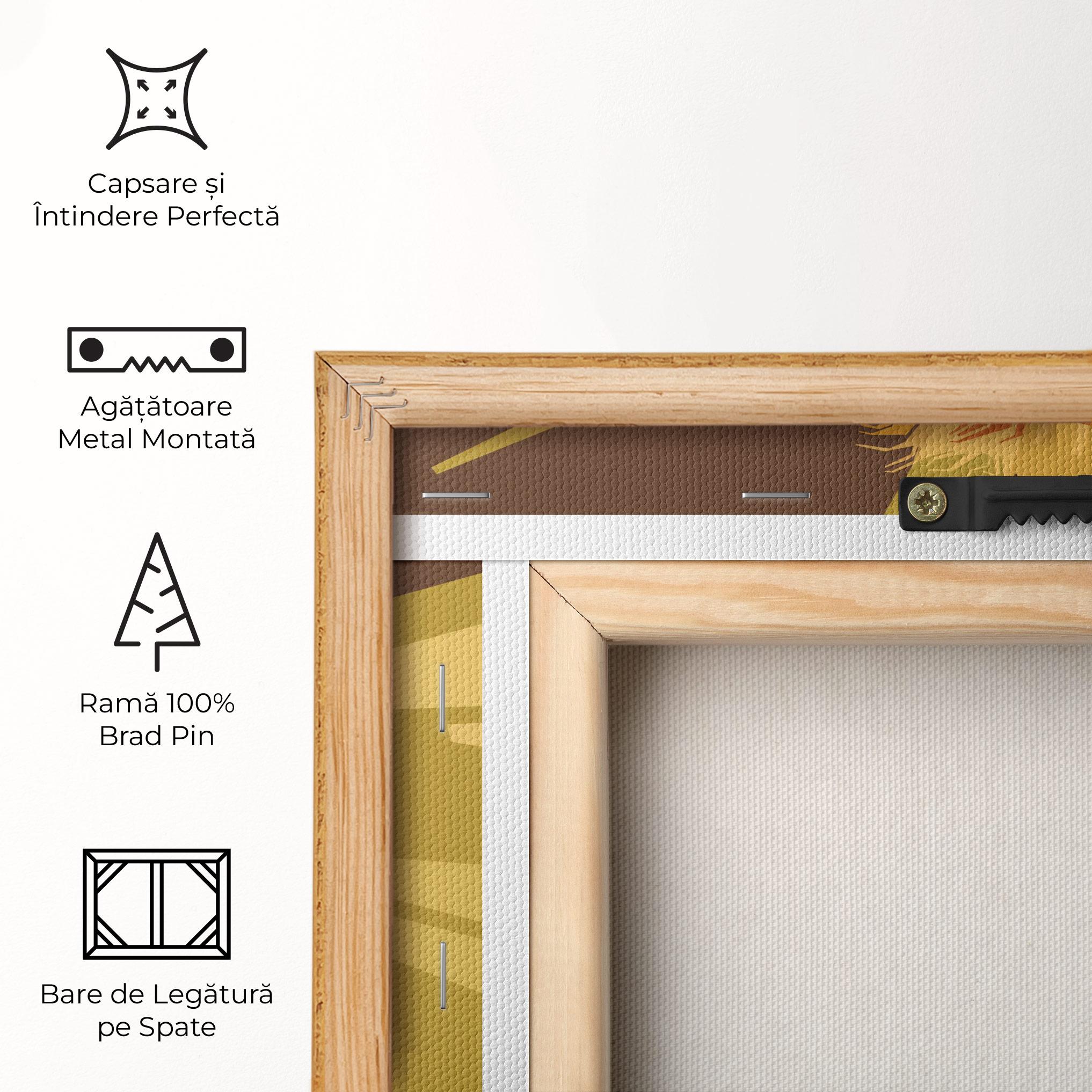 Tablou Canvas Lion Art mockup 5