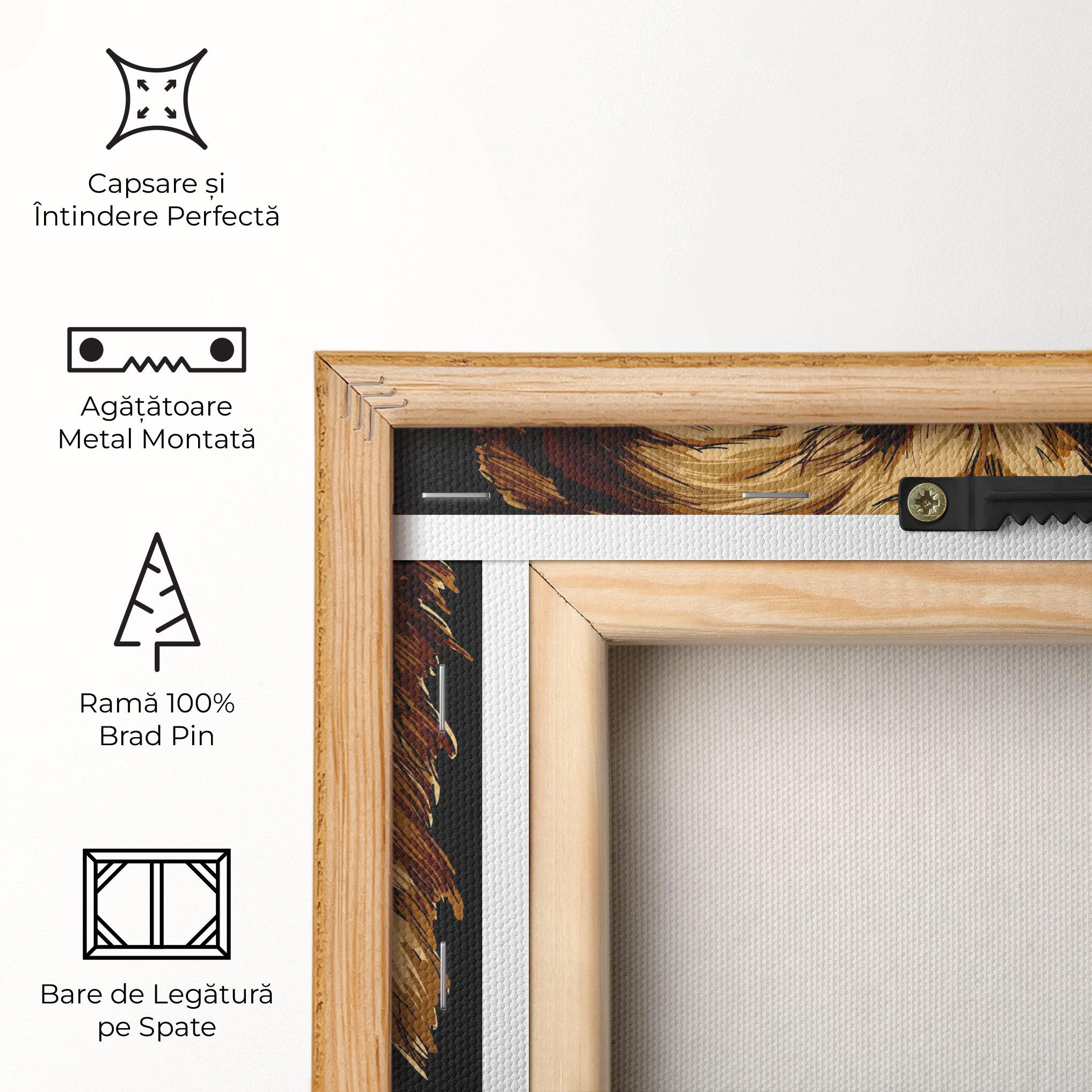 Tablou Canvas Lion Head mockup 5