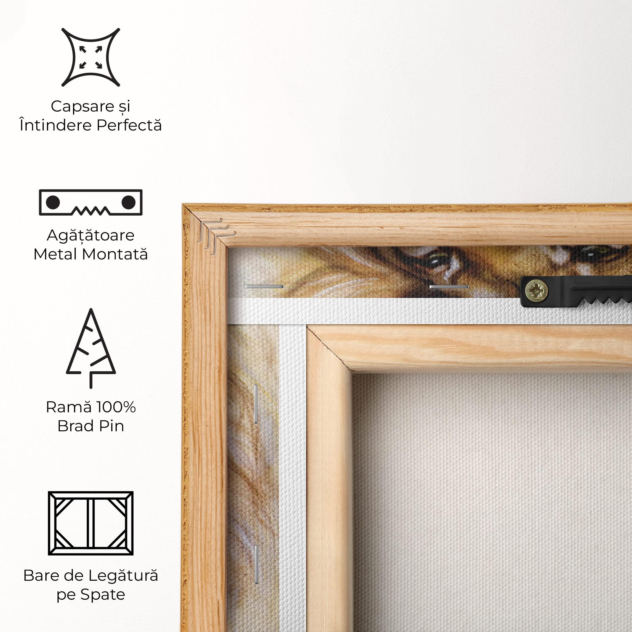 Tablou Canvas Lion Love mockup 5