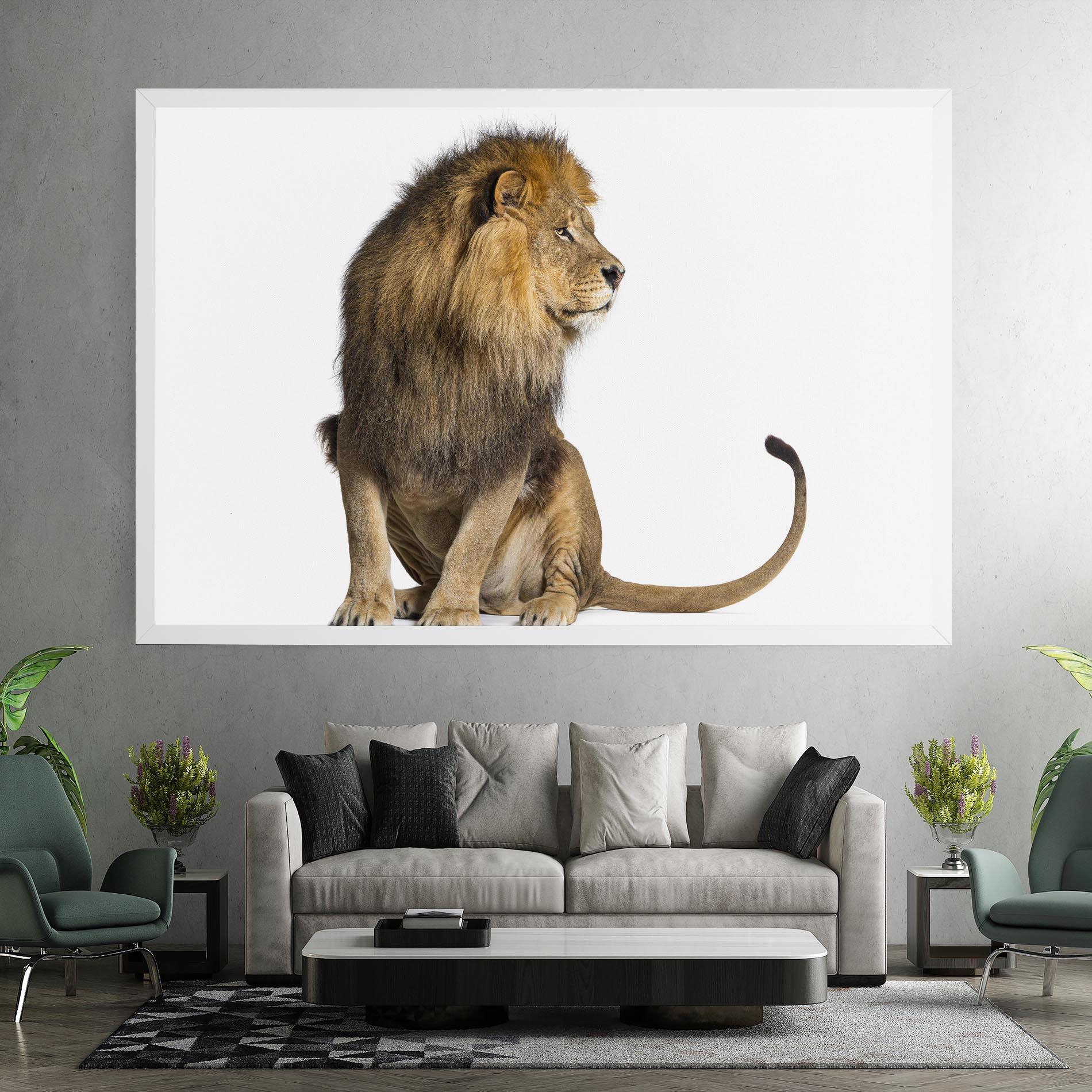 Tablou Canvas Big Lion mockup 7