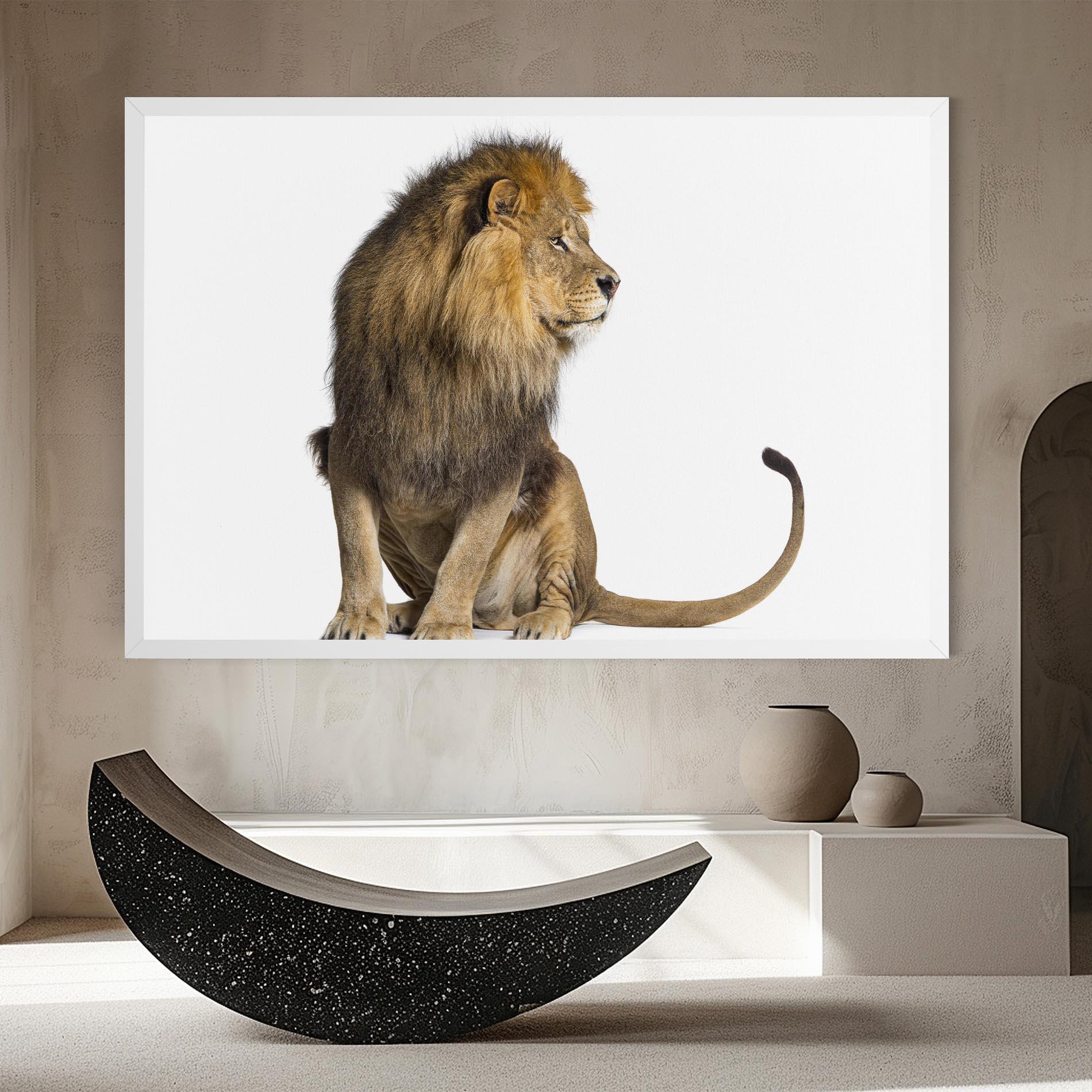Tablou Canvas Big Lion mockup 8