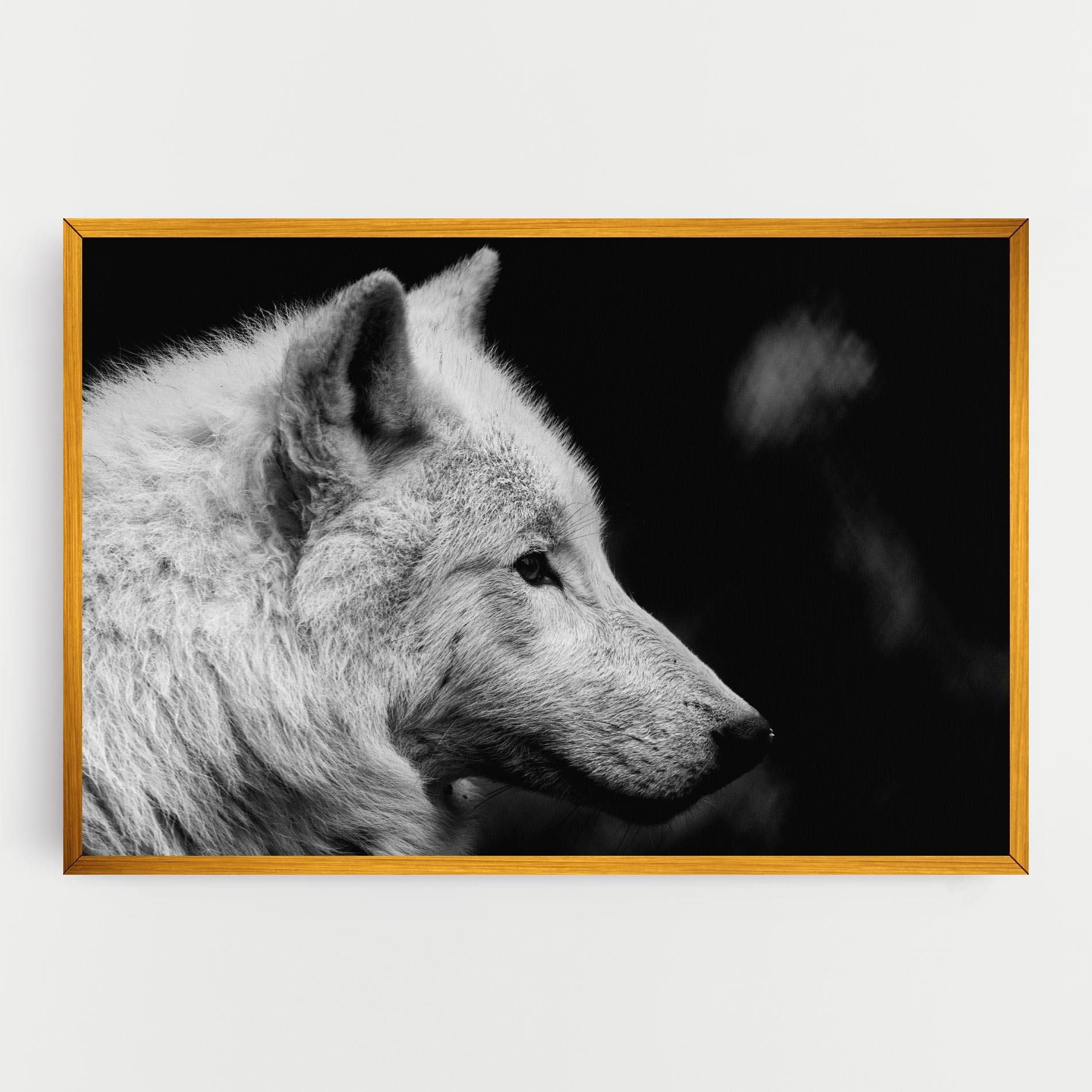 Tablou Canvas Grey Wolf mockup 0