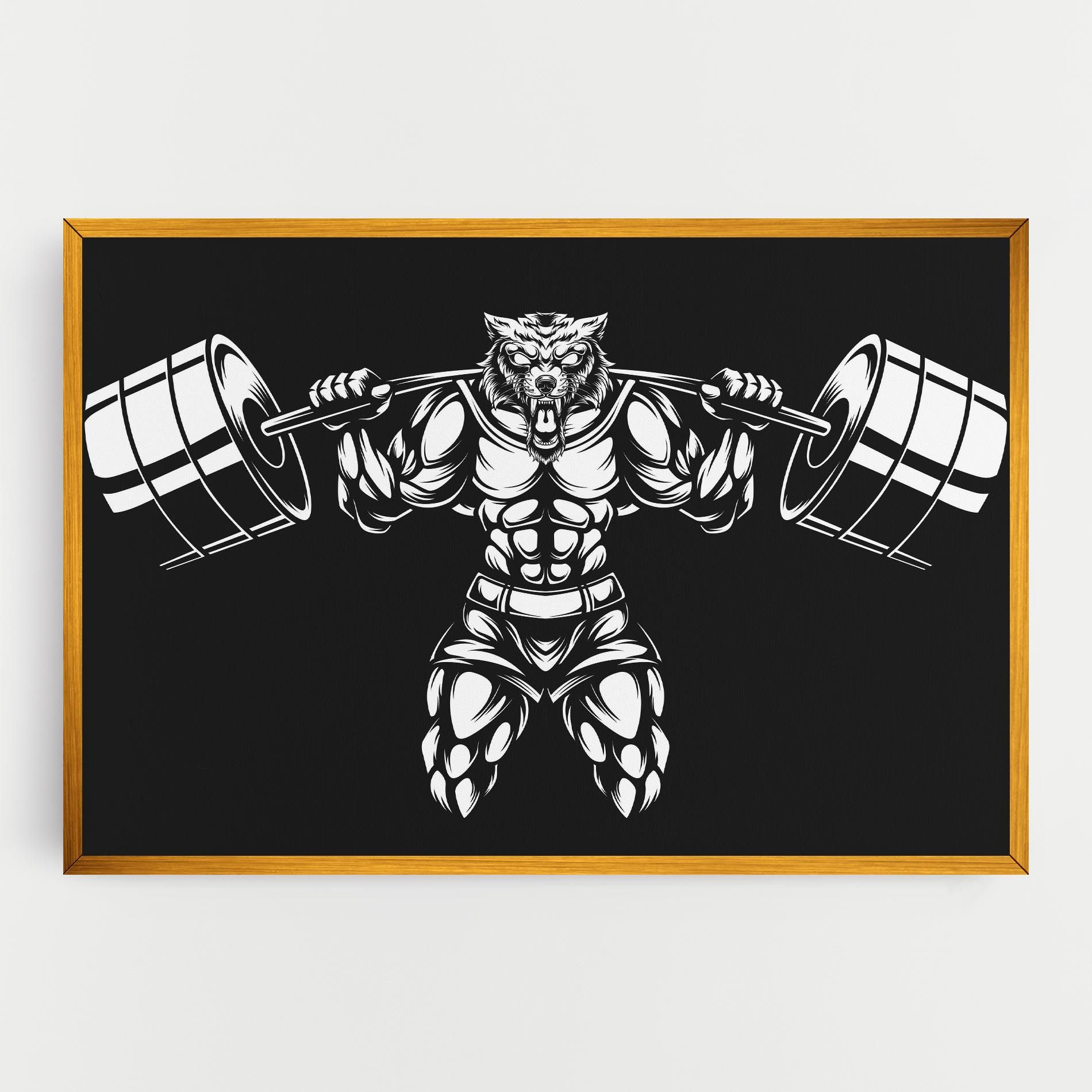 Work Out Wolf mockup 0