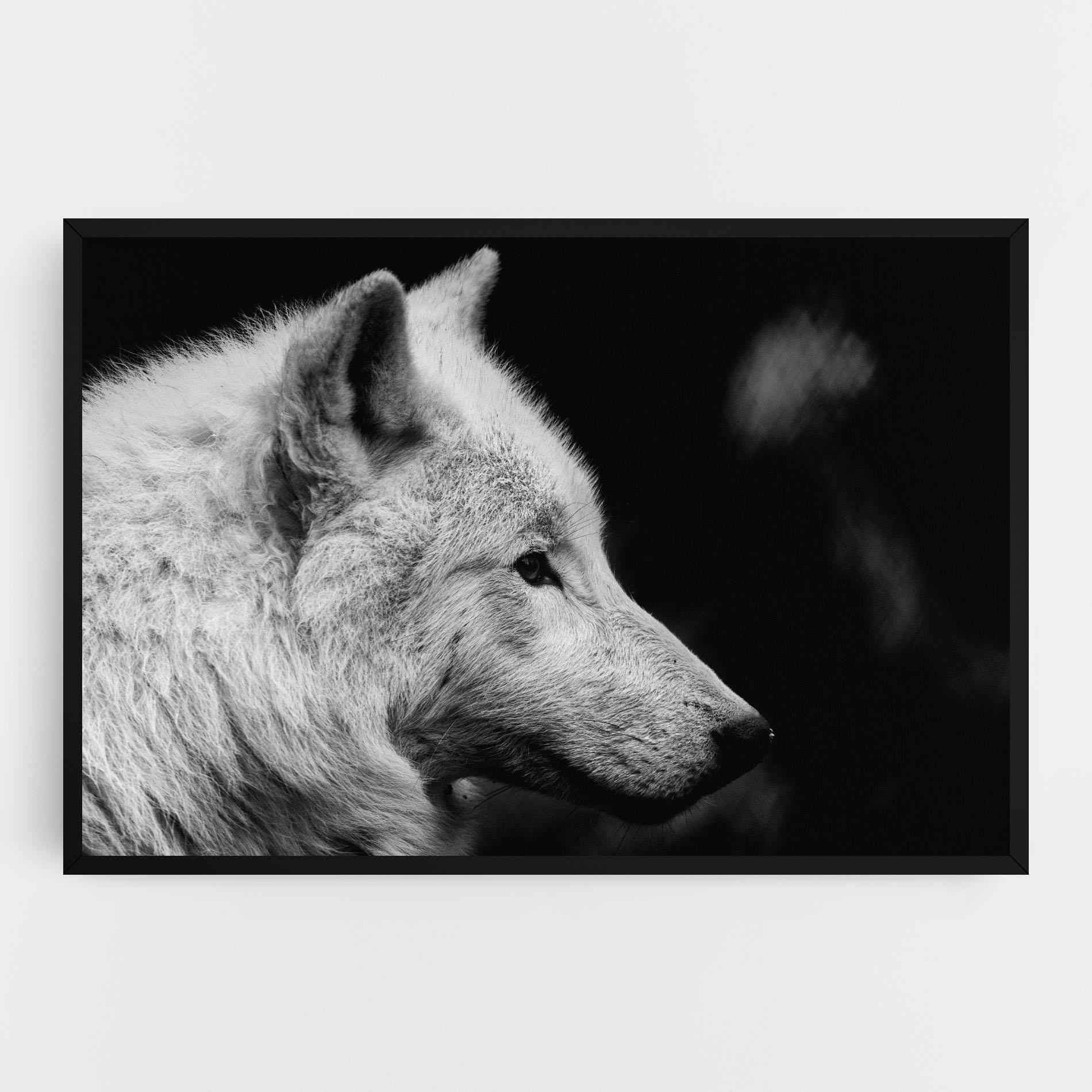 Tablou Canvas Grey Wolf mockup 0