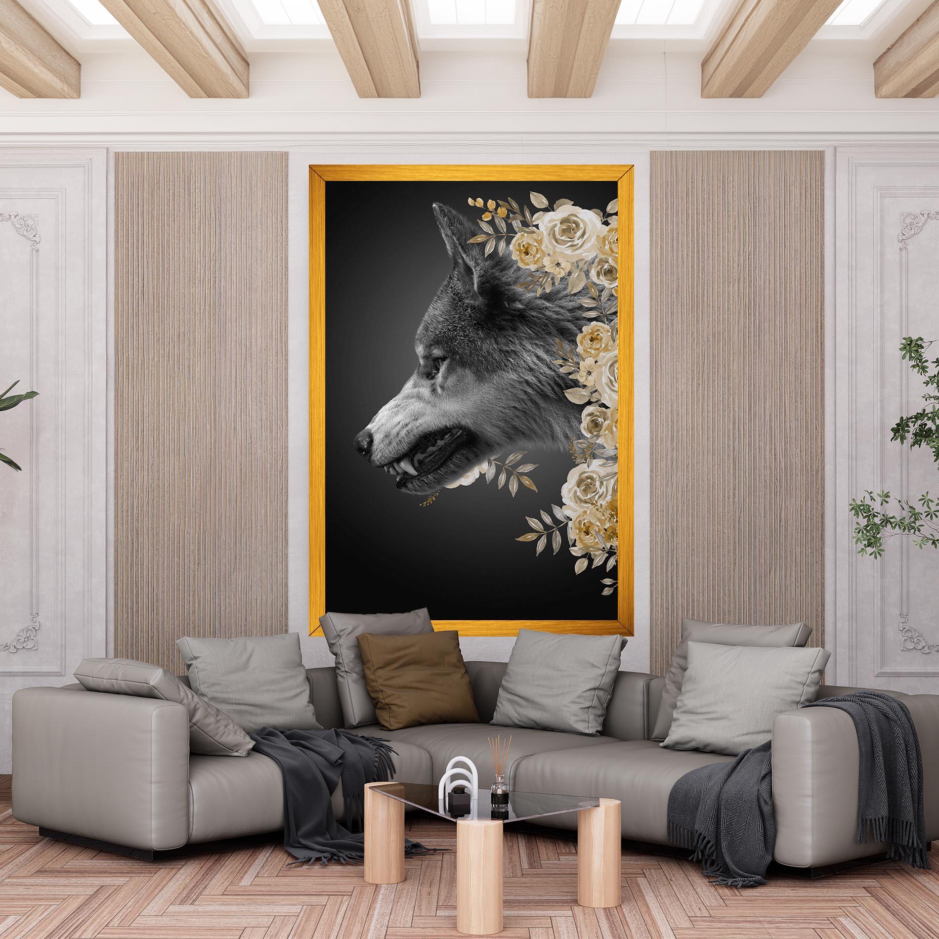 Tablou Canvas The Wolf In You mockup 6