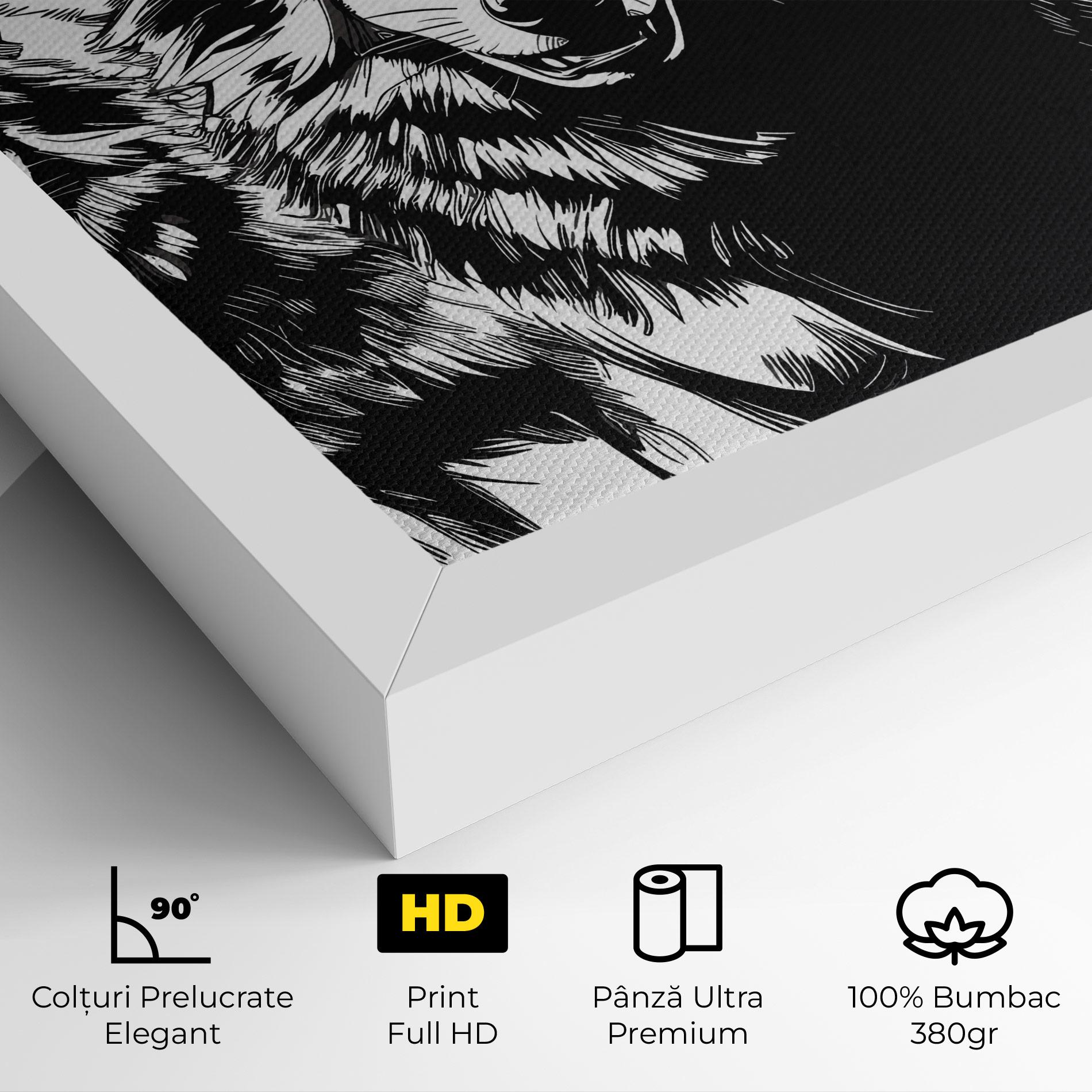 Tablou Canvas Wolves mockup 4