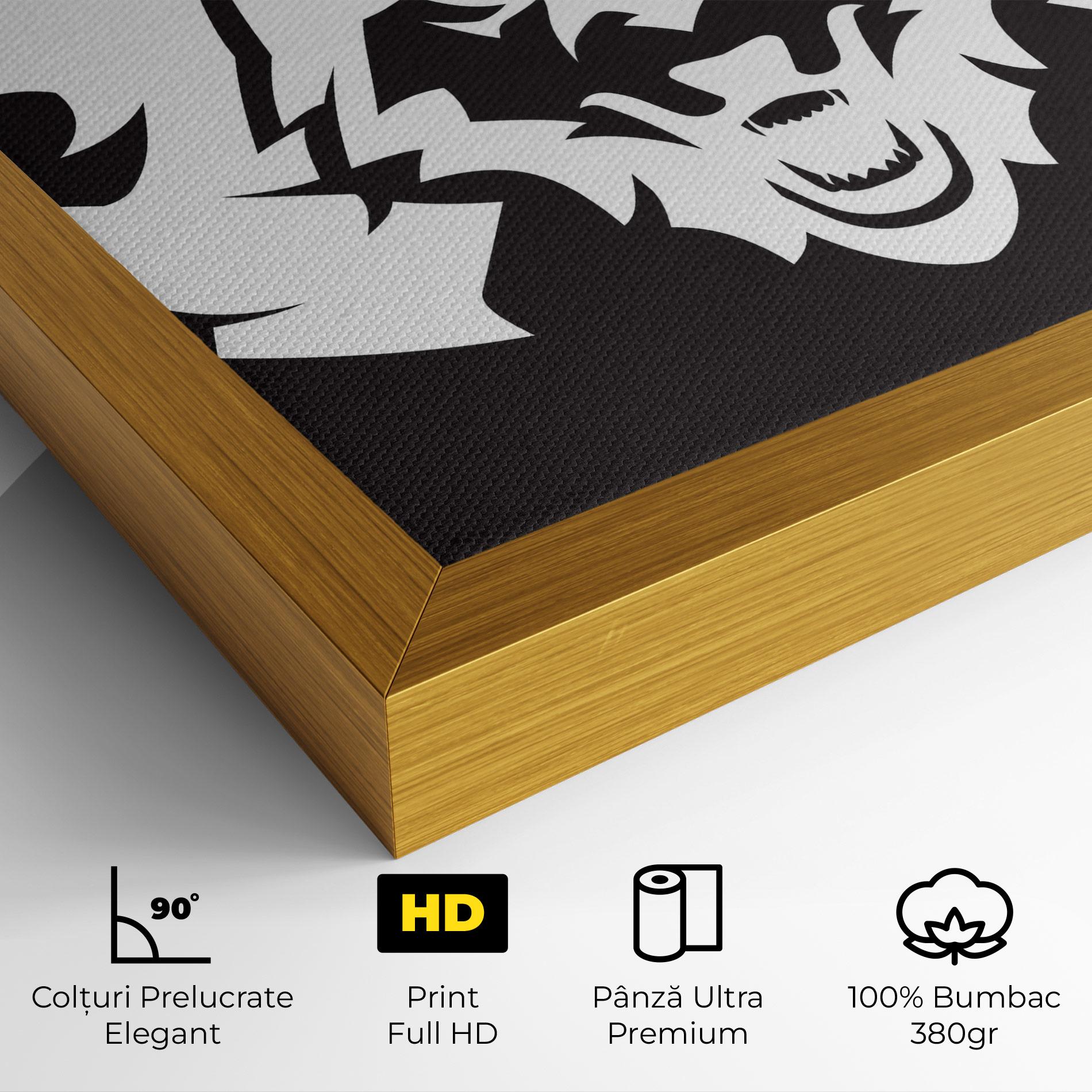 Tablou Canvas 3 Wolf Heads mockup 4